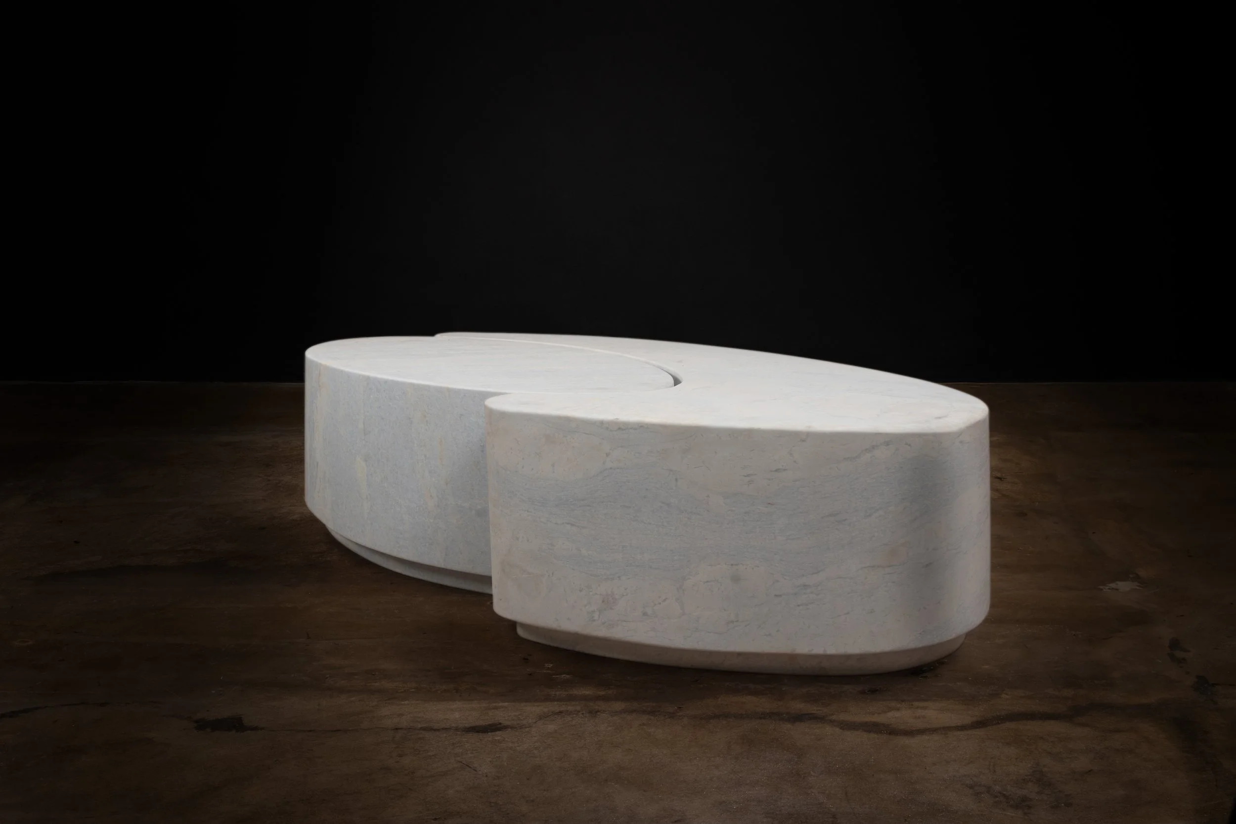 Cadenza Marmol Sculptural Modern Nesting Table by Costantini 01.jpg