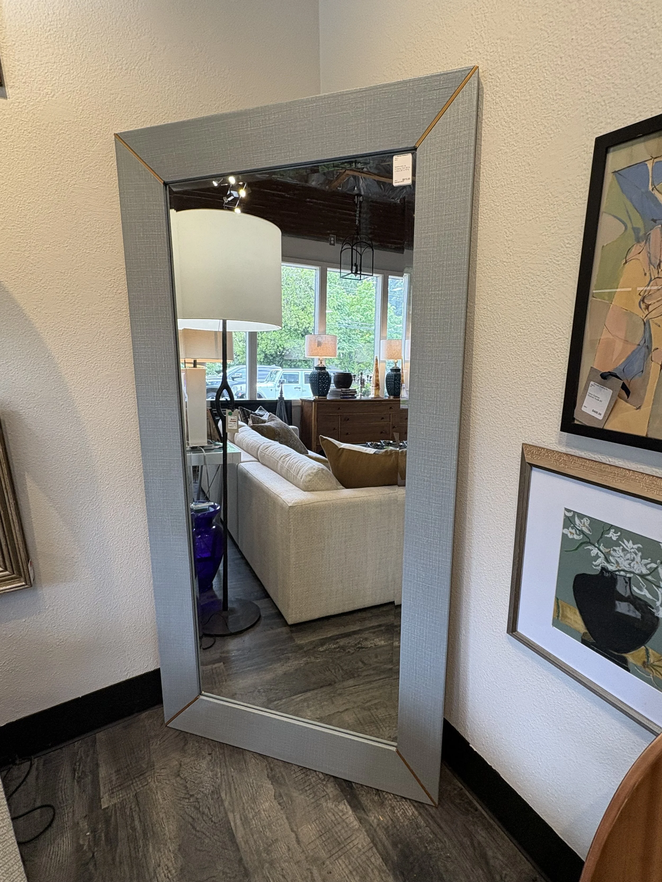 Serena & Lilly "Driftaway" Standing Mirror -$975