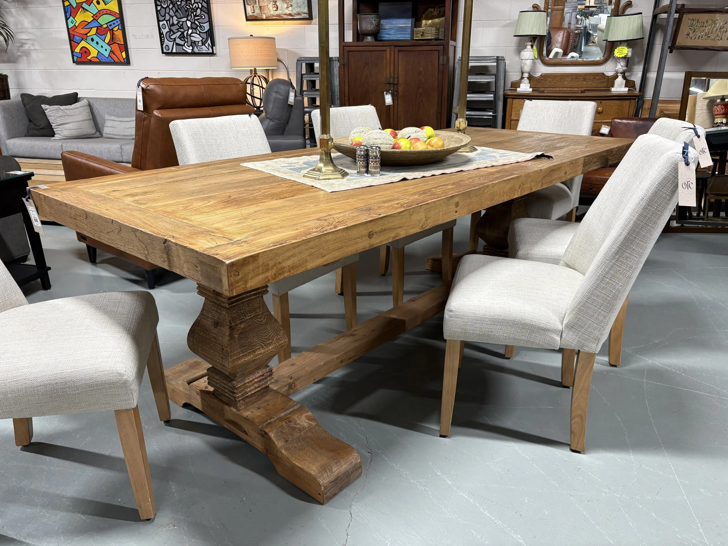 French Wood Dining Table