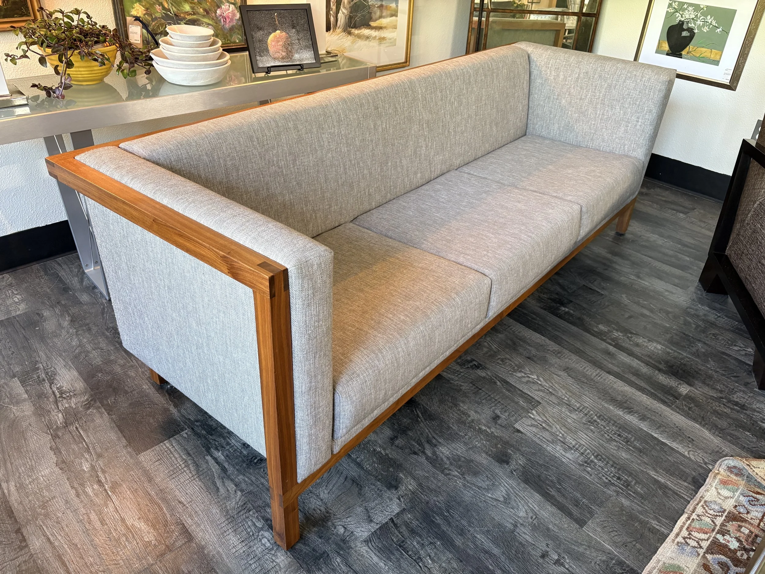 The Joinery Celilo Sofa w/ Walnut Frame - $2,750