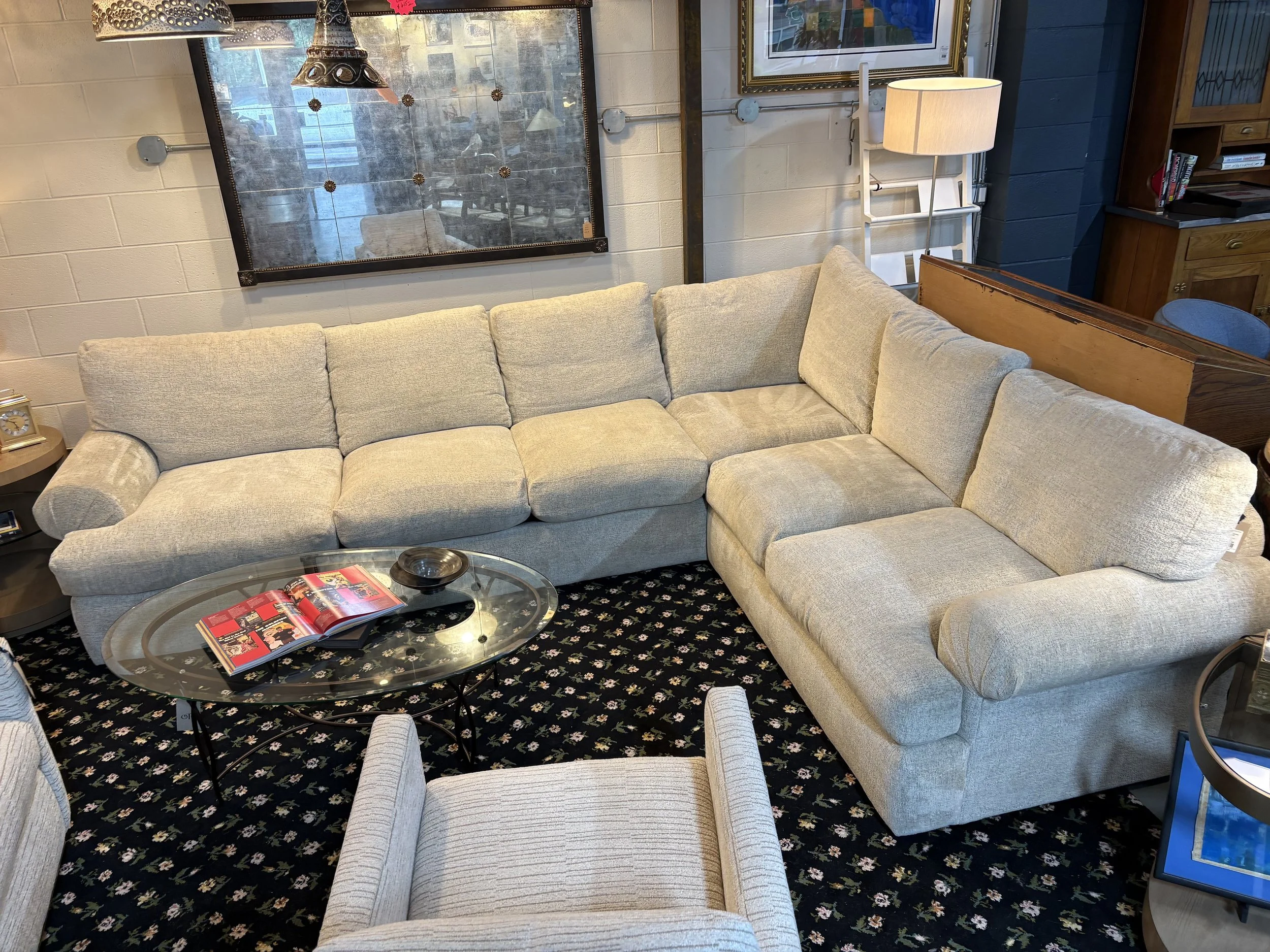Stanton Sectional 128"x100"x42" - $980