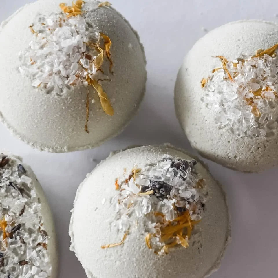 Green Clay Lemon Myrtle Bath Bomb