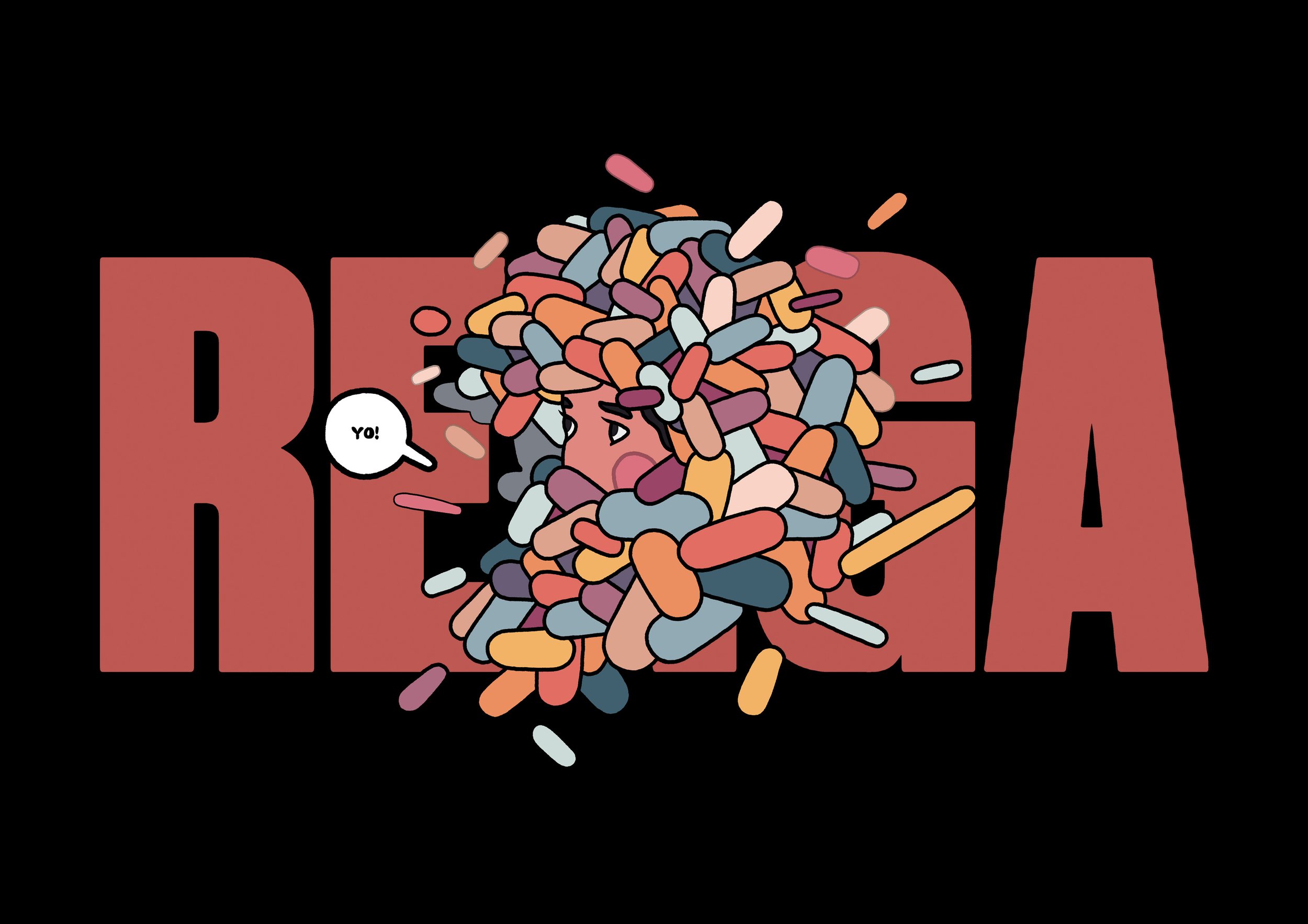 RENGA Yo! Book Bag (Black)