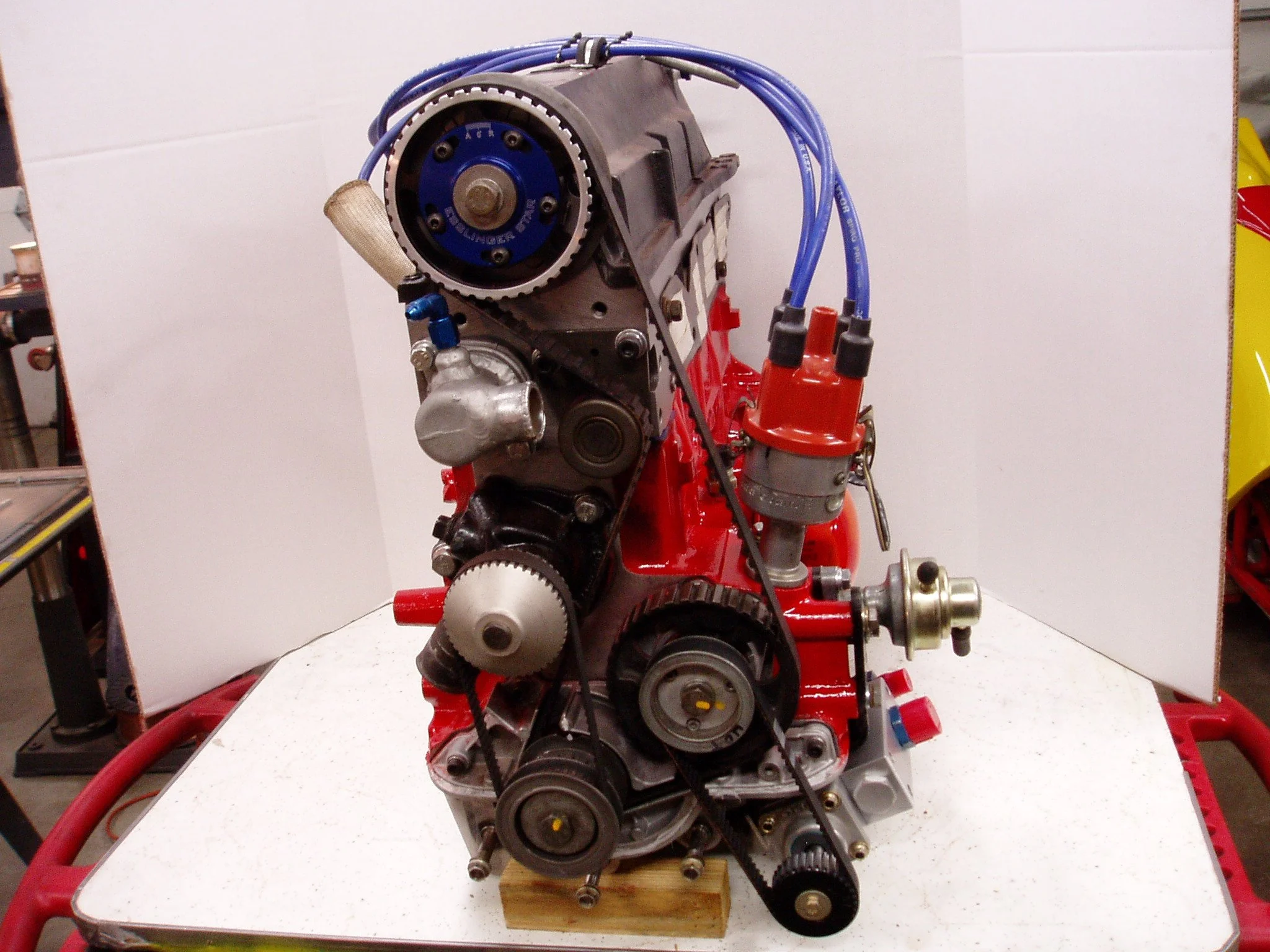 Car is powered by a 2 liter OHC Ford engine