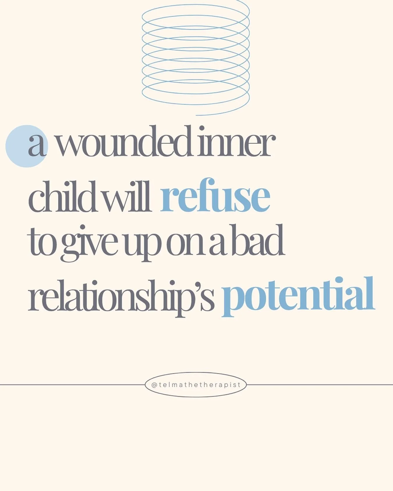 Ouch. Let me explain: A wounded inner child will refuse to give up on a bad relationship&rsquo;s potential.

Here&rsquo;s why:
&ndash; Inconsistent care in childhood teaches us to over-function for love.
&ndash; Reassurance feels like safety, even wh