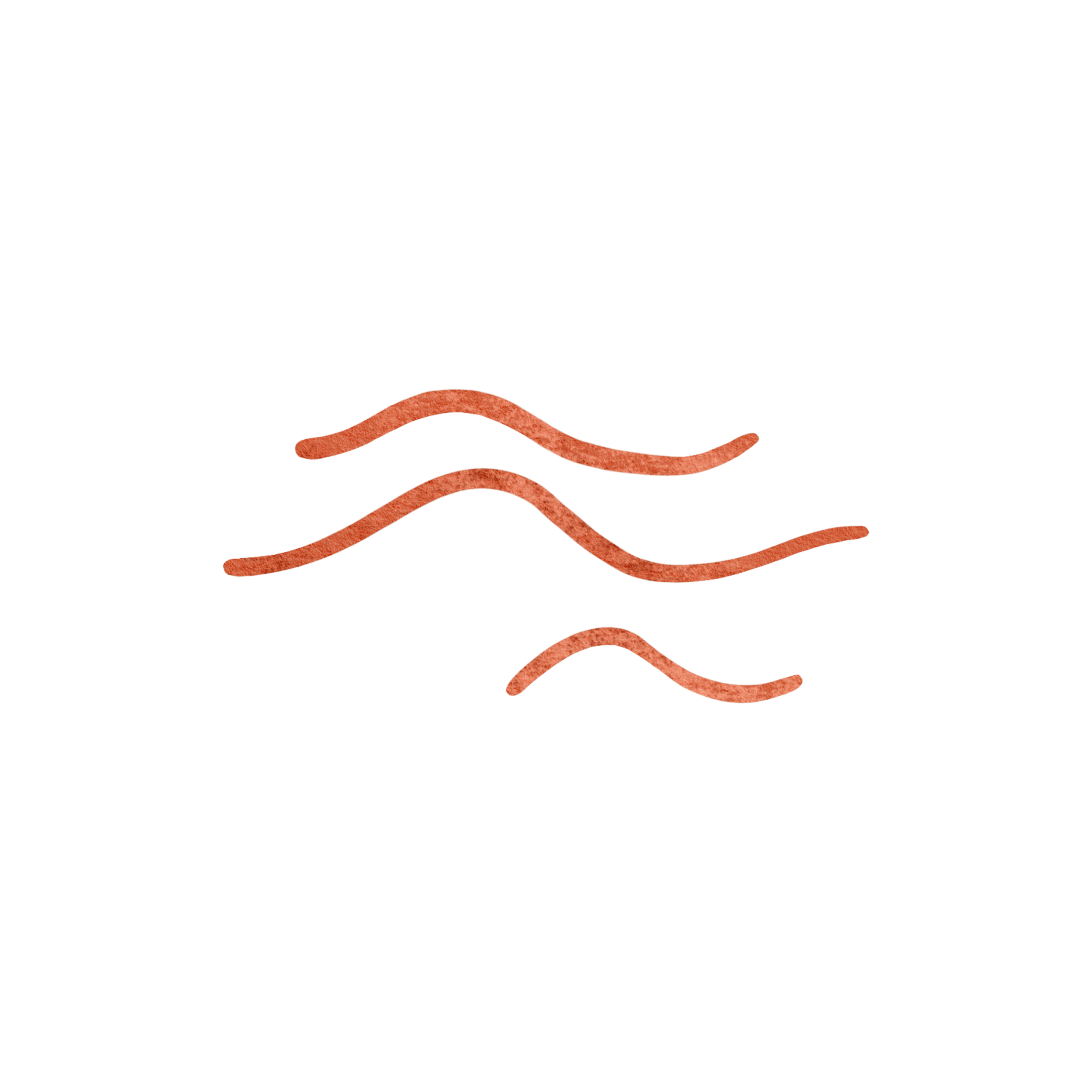 abstract drawing of ocean waves