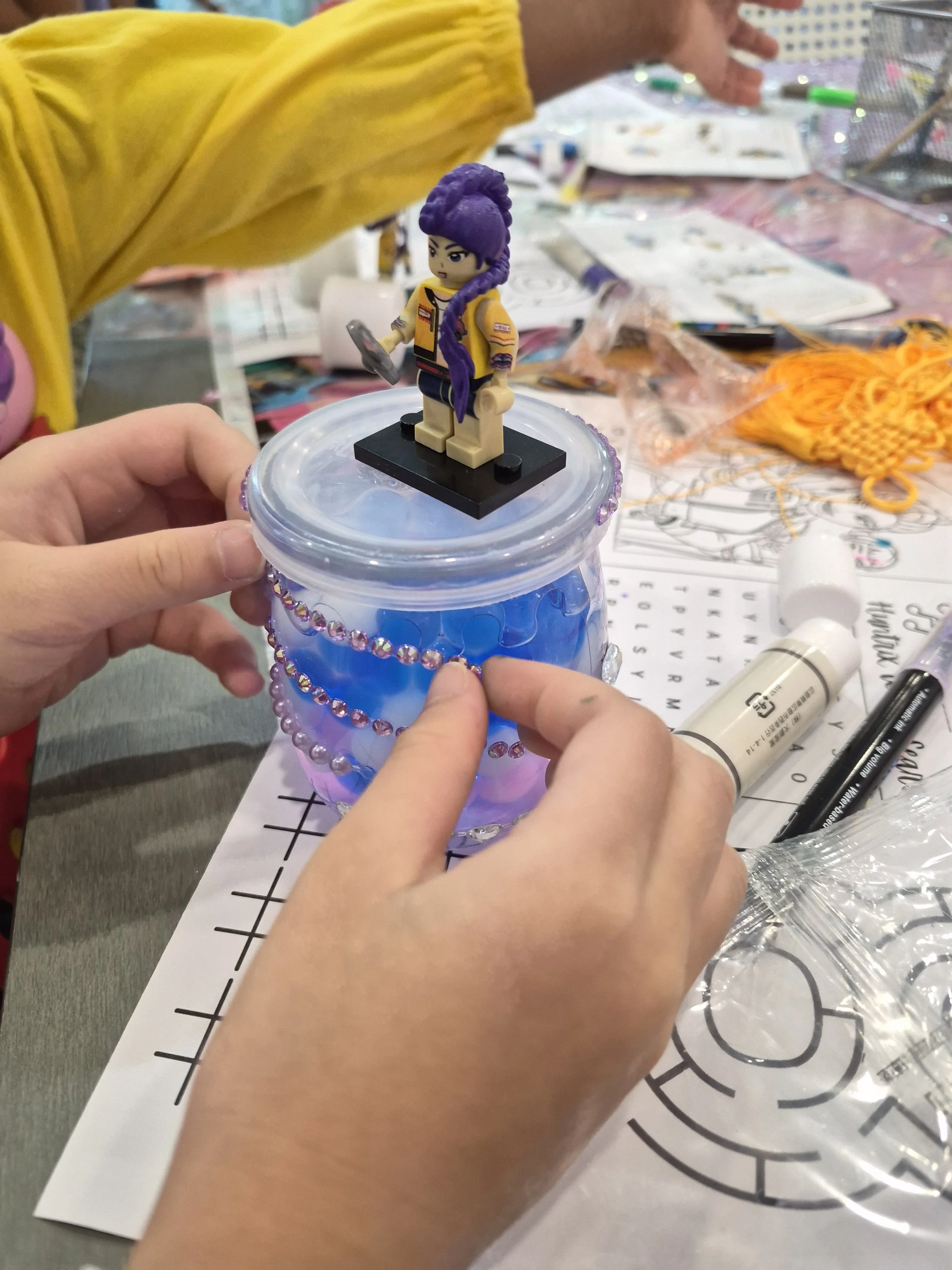 Fun activity tailored for age appropriate materials