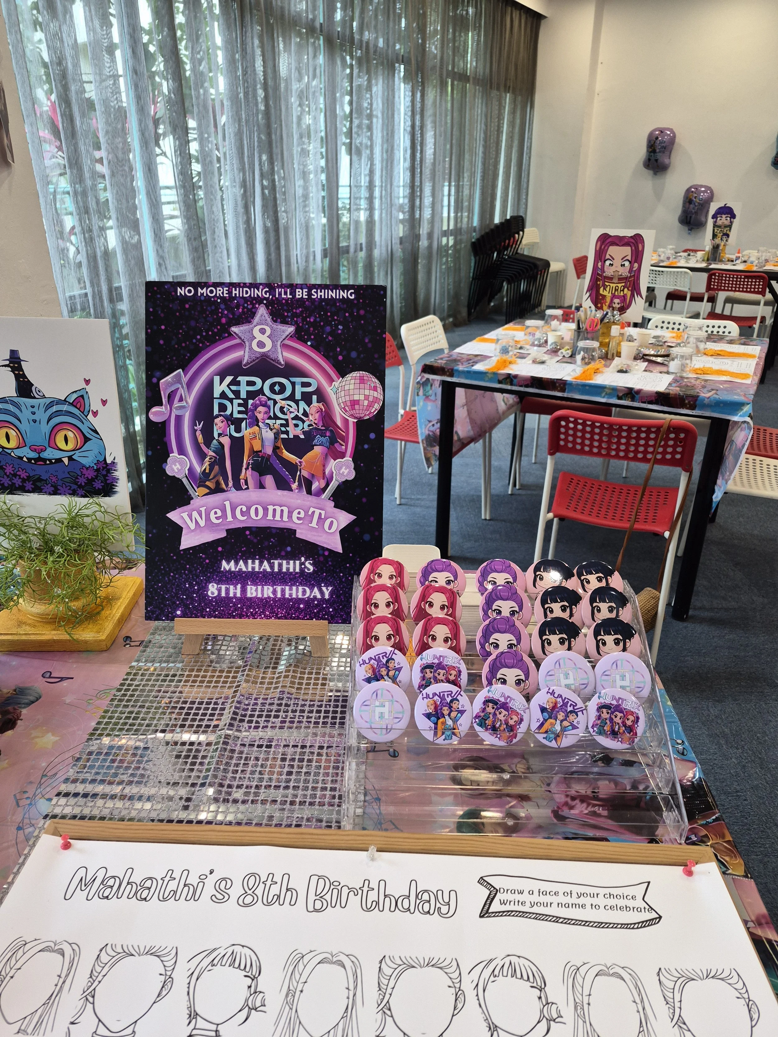 Transform your space with theme. This one with Kpop Demon Hunter