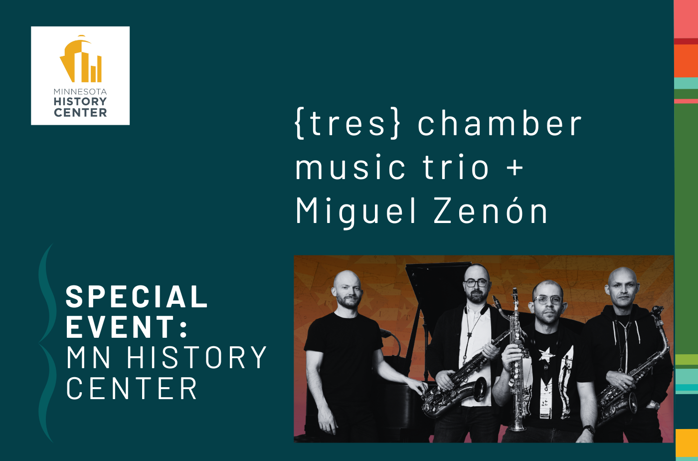 Special Event: {trés} chamber trio w/ Miguel Zenón