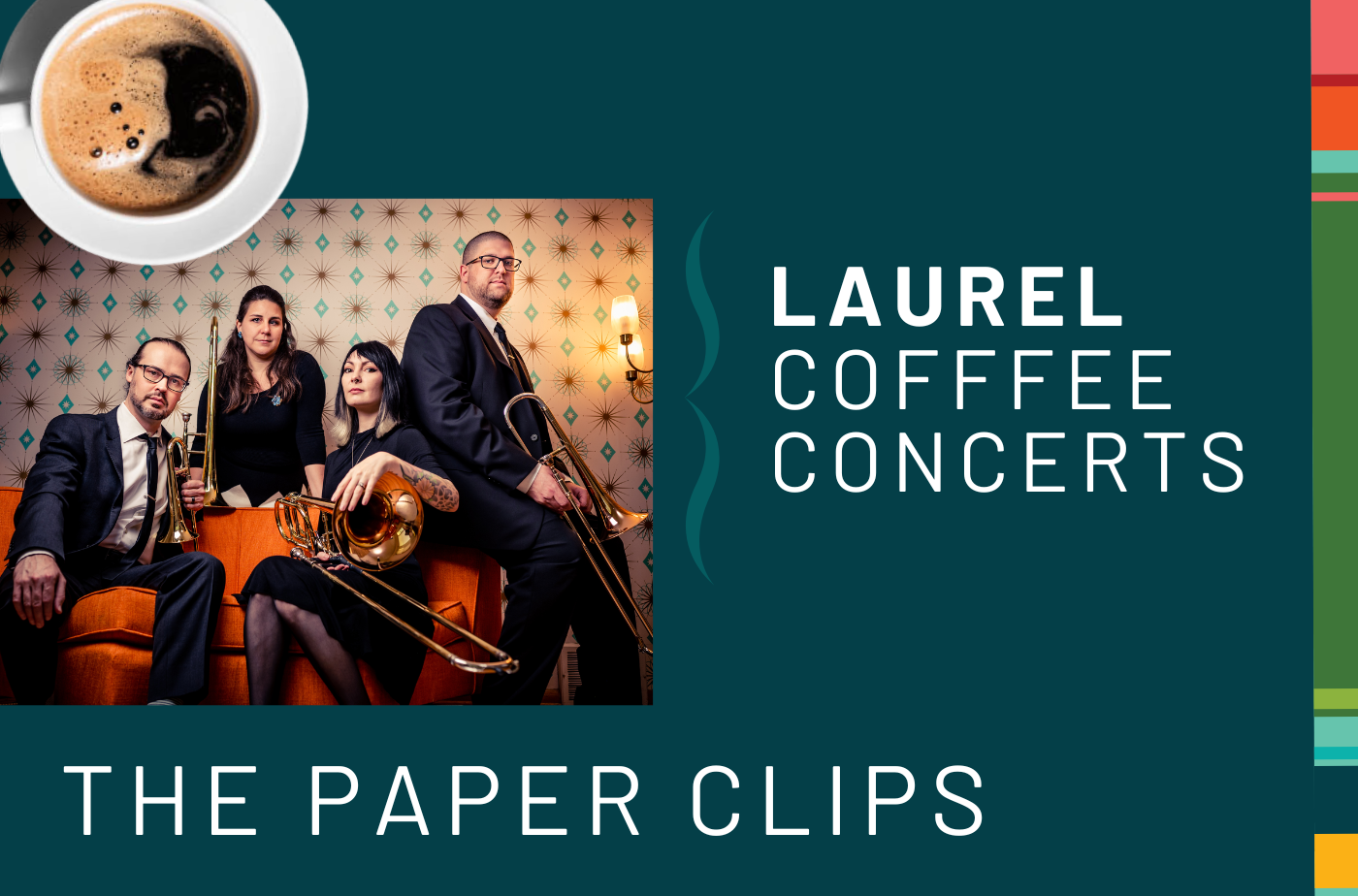 Coffee Concert: The Paper Clips Trombone Quartet