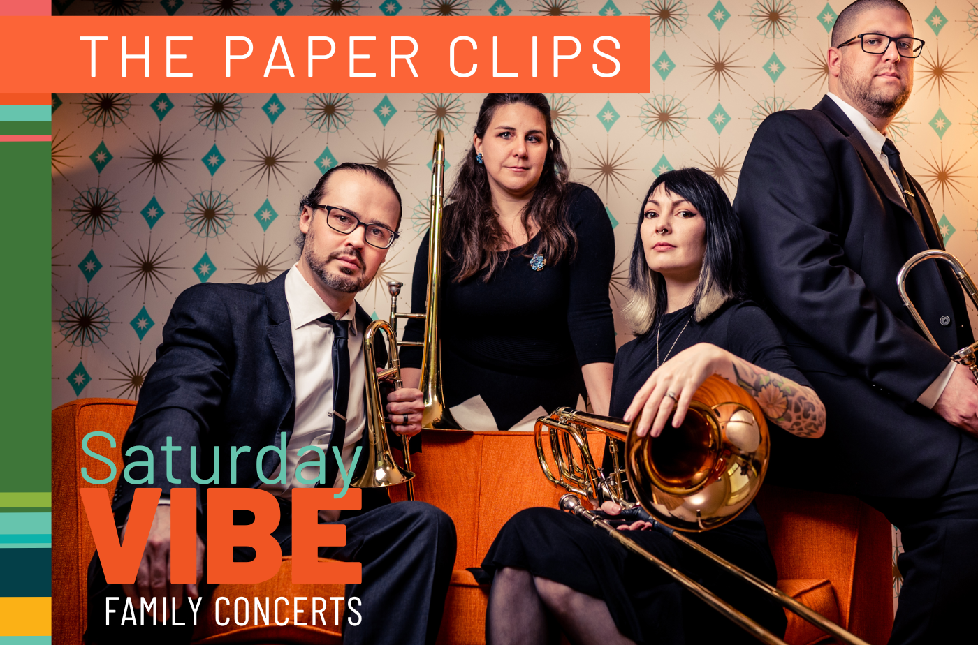 Saturday Vibe Series: The Paper Clips Trombone Quartet