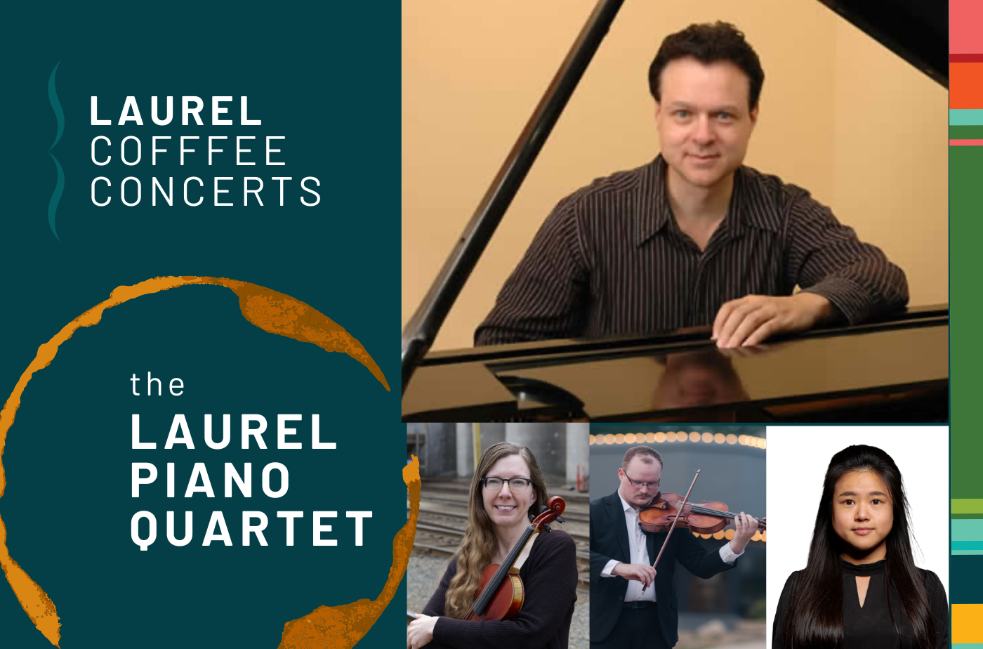 Coffee Concert: Laurel Faculty Piano Quartet