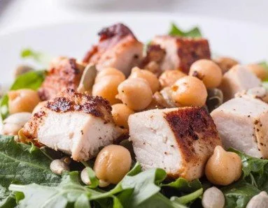 Wednesday 11 February - Chicken Bowl with Roast Chickpea Salad