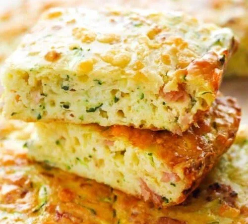 Thursday 12 February - Zucchini Slice with Alfalfa Salad