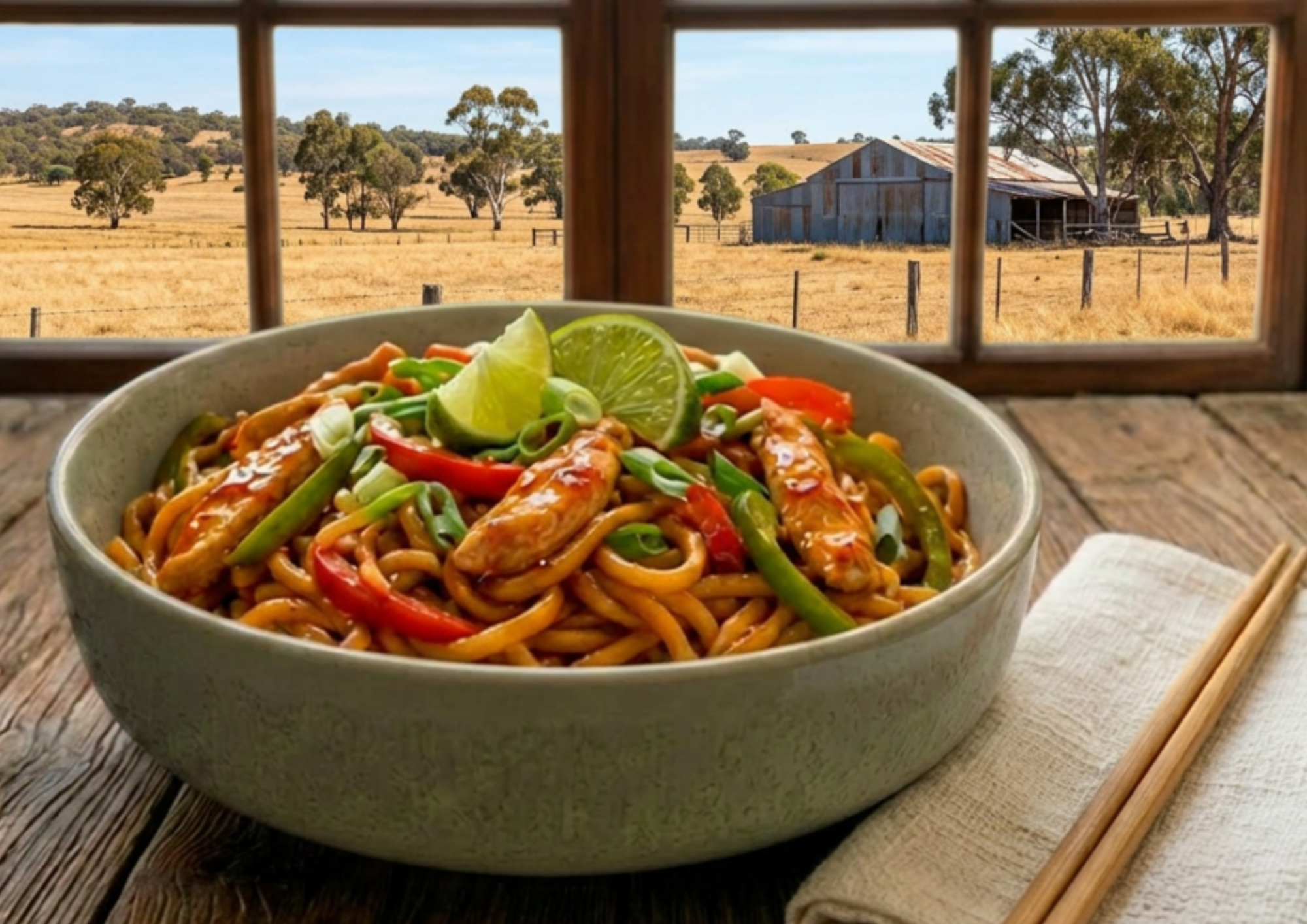 Monday 22 June - Sweet Chilli Lime Stirfry