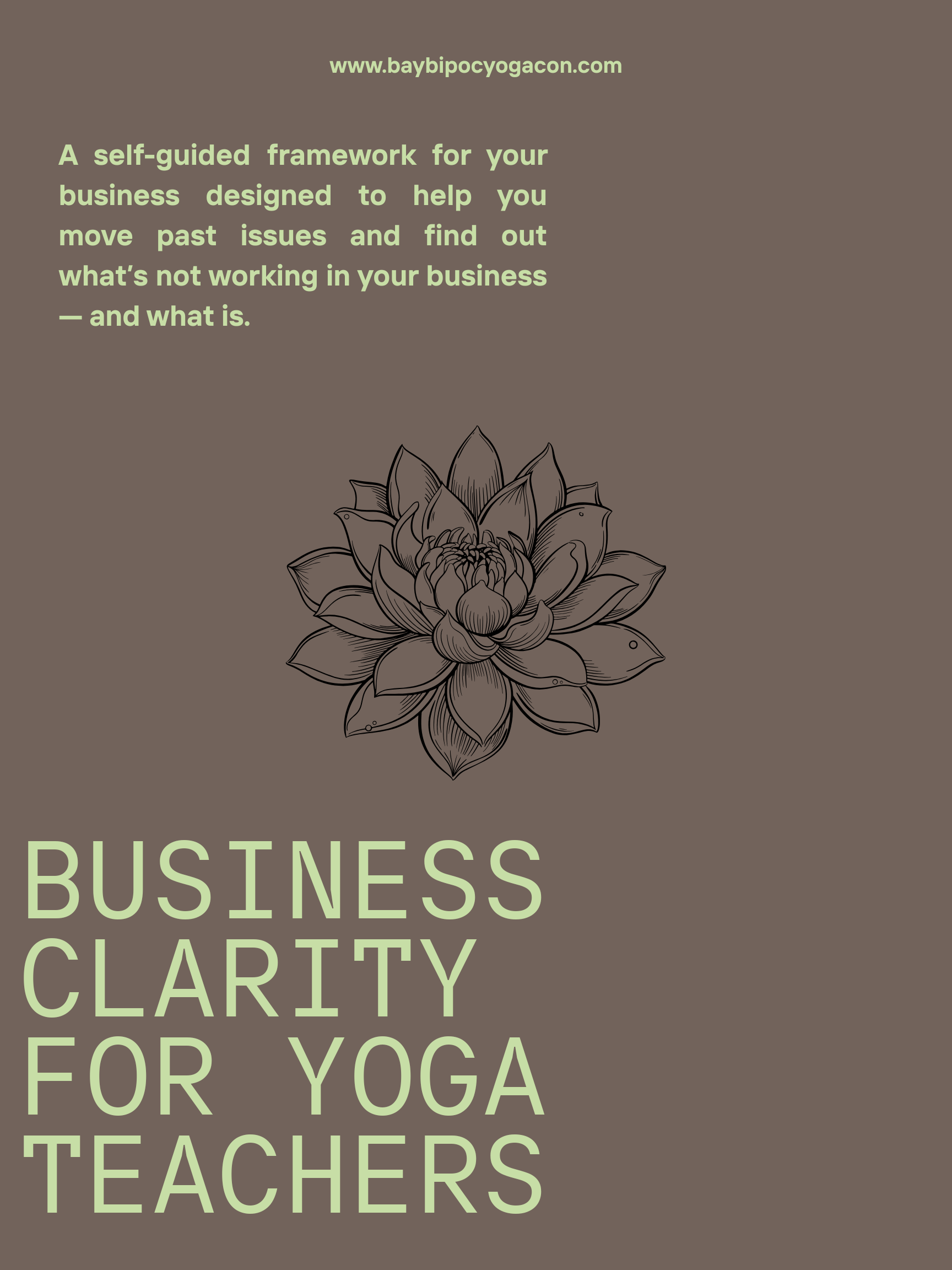 Business Clarity Workbook for Yoga Teachers