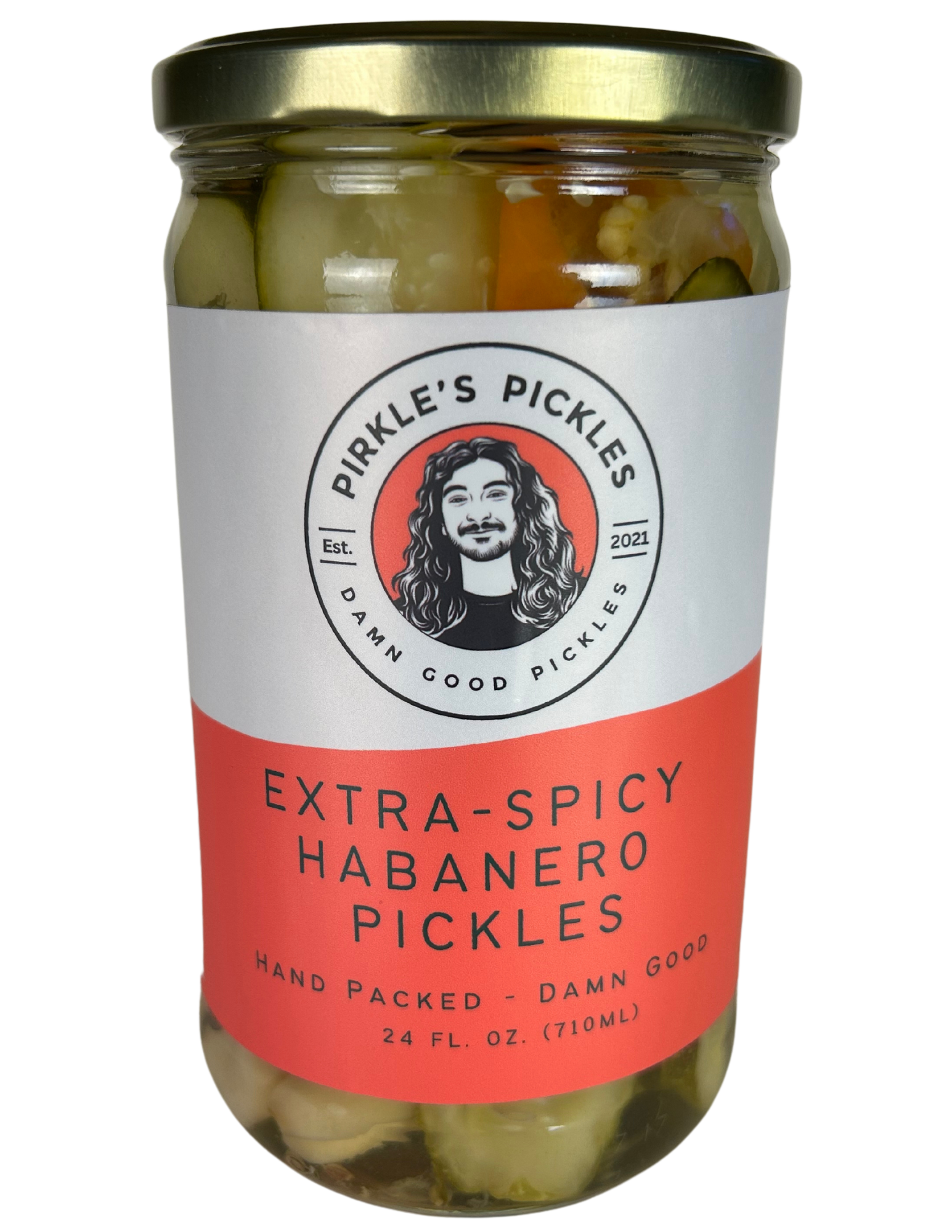 Extra-Spicy Habanero Pickles