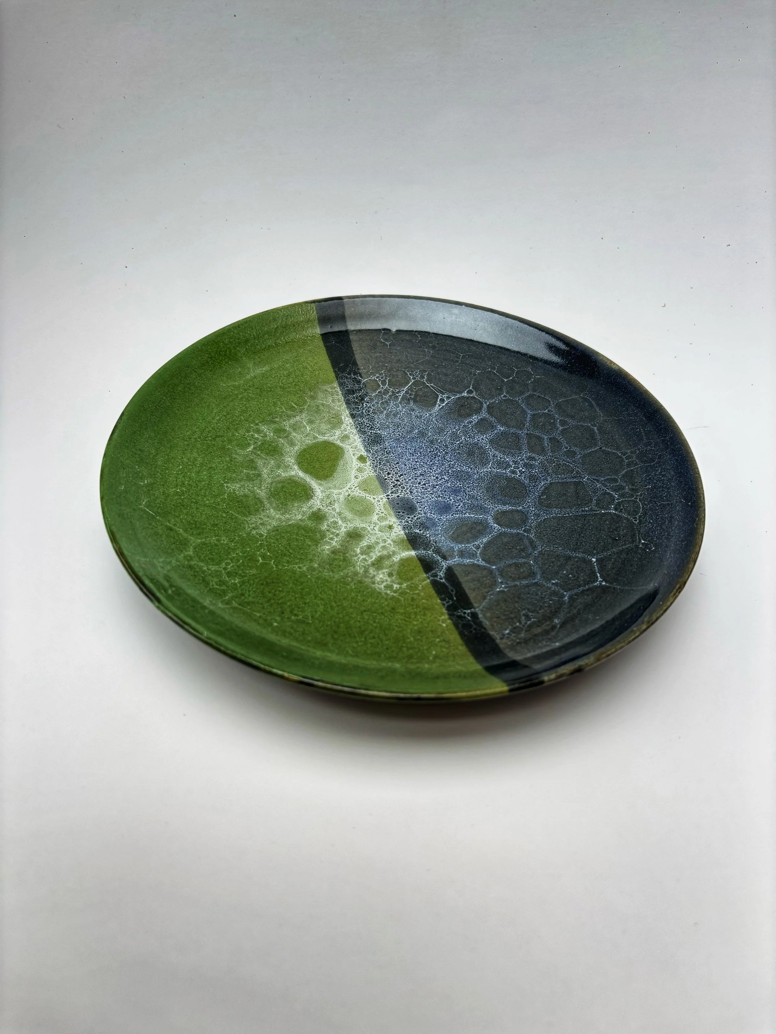 Two-tone Dessert Plate