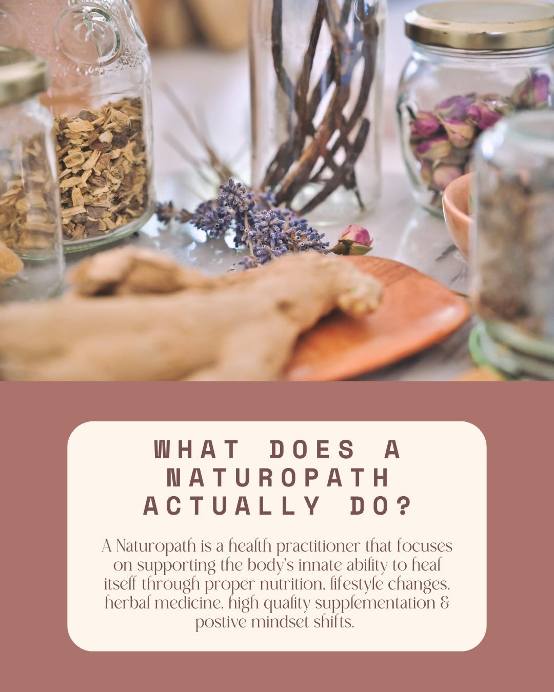 To all those who are curious about what a Naturopath actually does 🌸
Think whole person care, root cause focus &amp; evidence informed holistic support that draws from both nature and science. My books are open from February onwards. I would love to