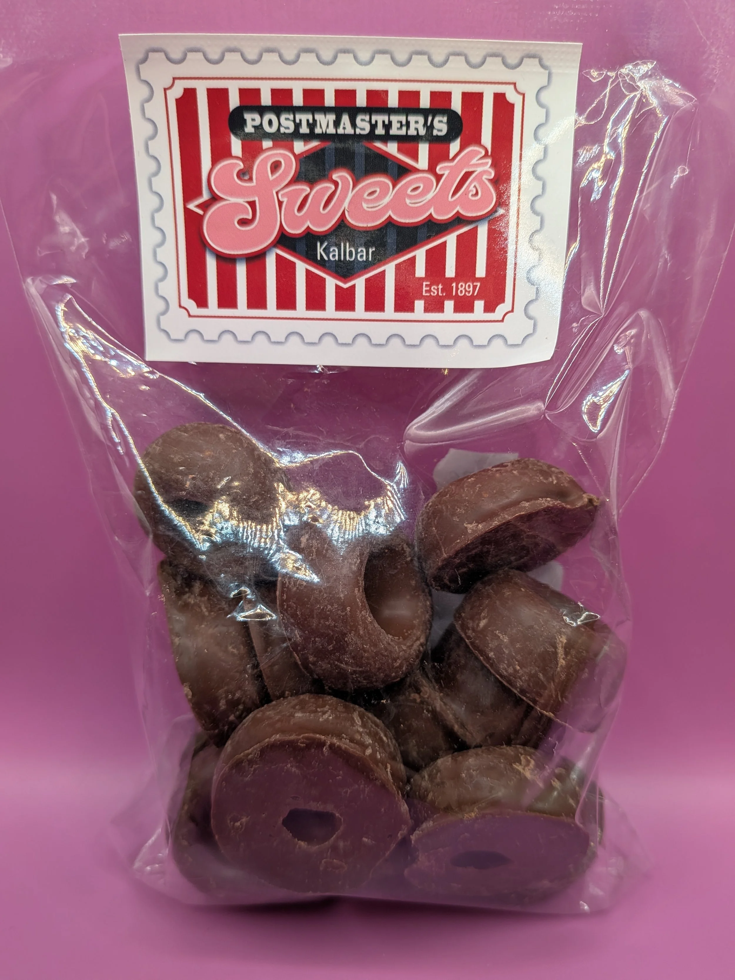 Milk Choc Aniseed Rings - 200g