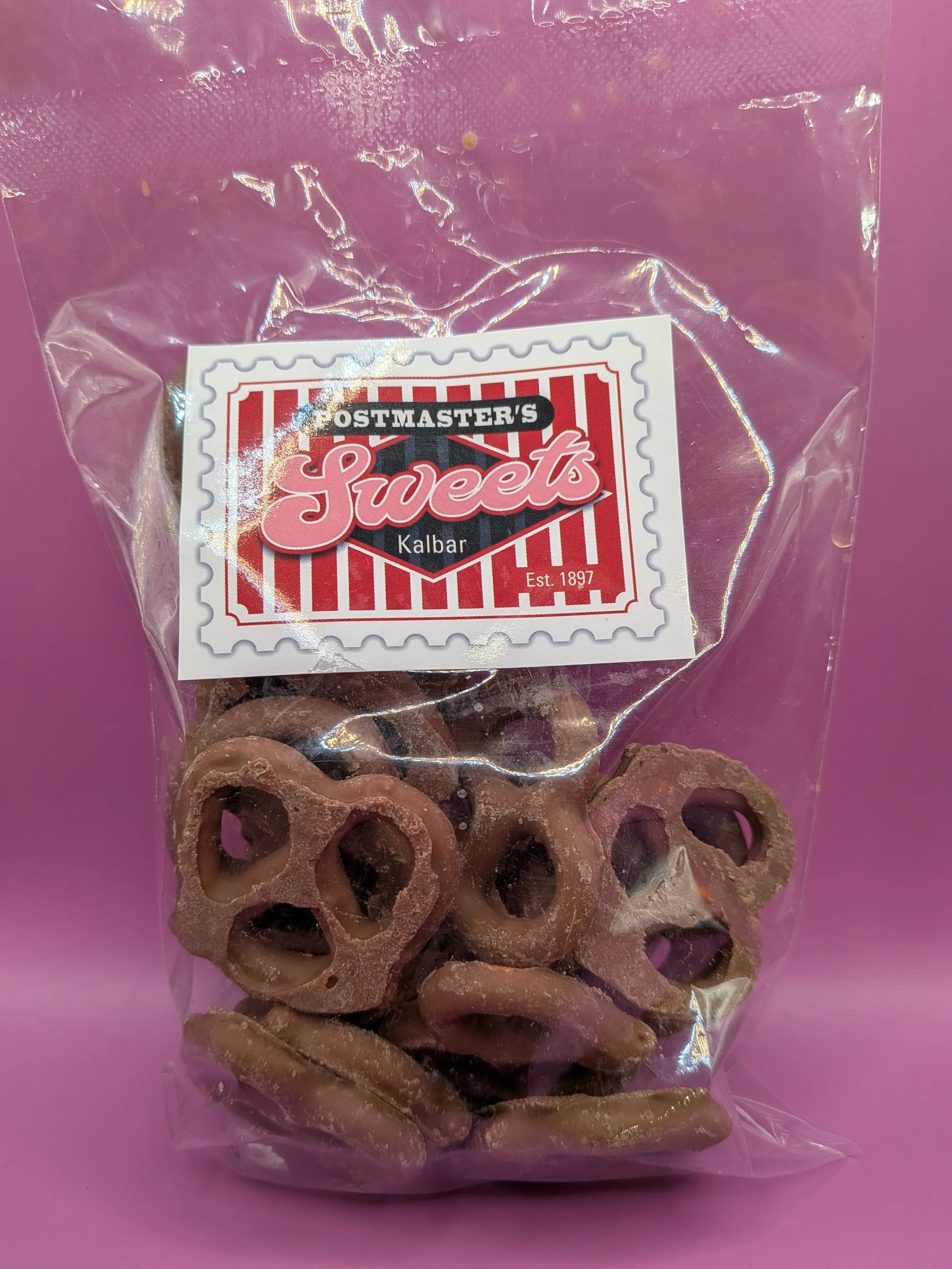 Choc Coated Pretzels
