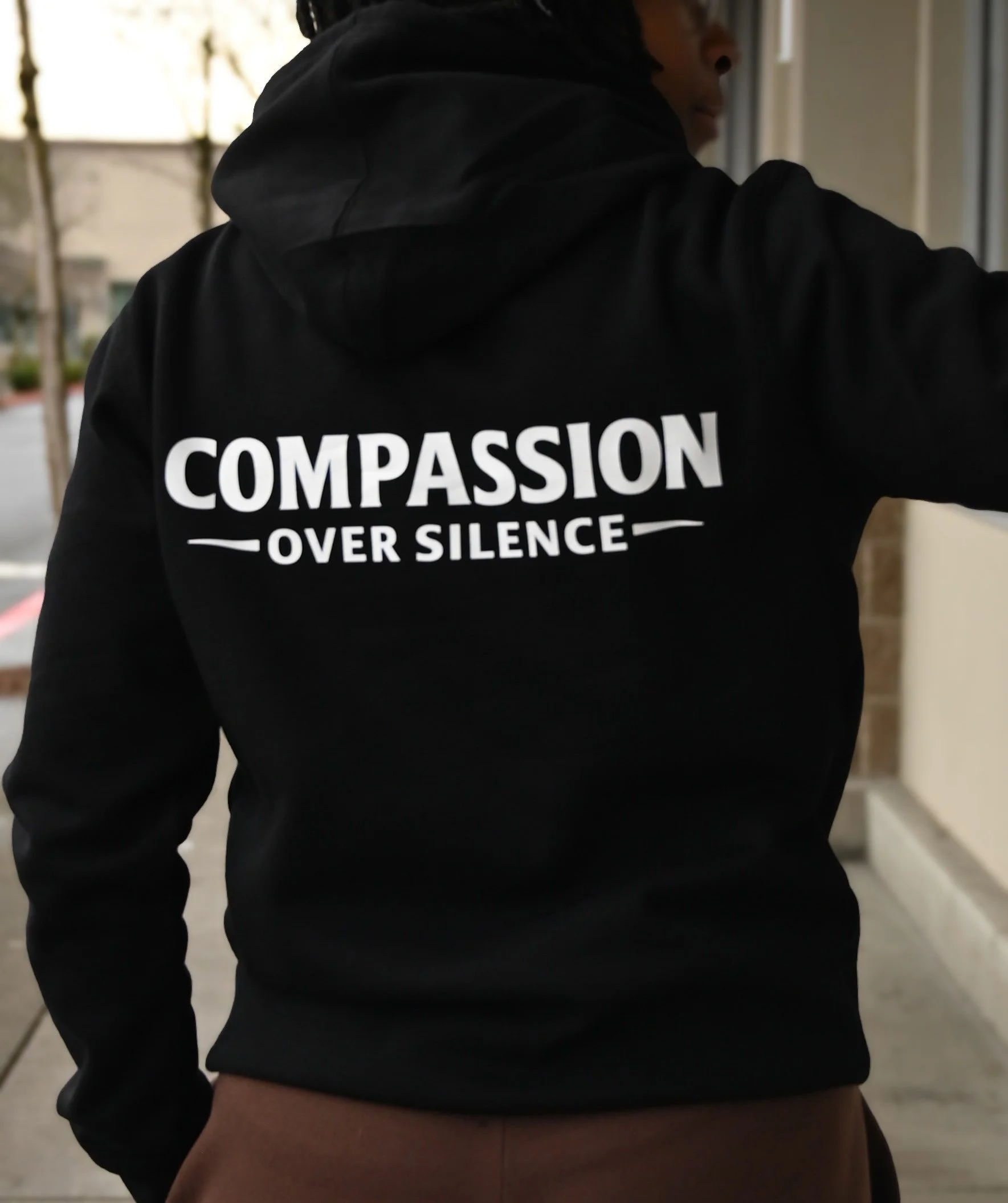 Compassion Over Silence Hoodie