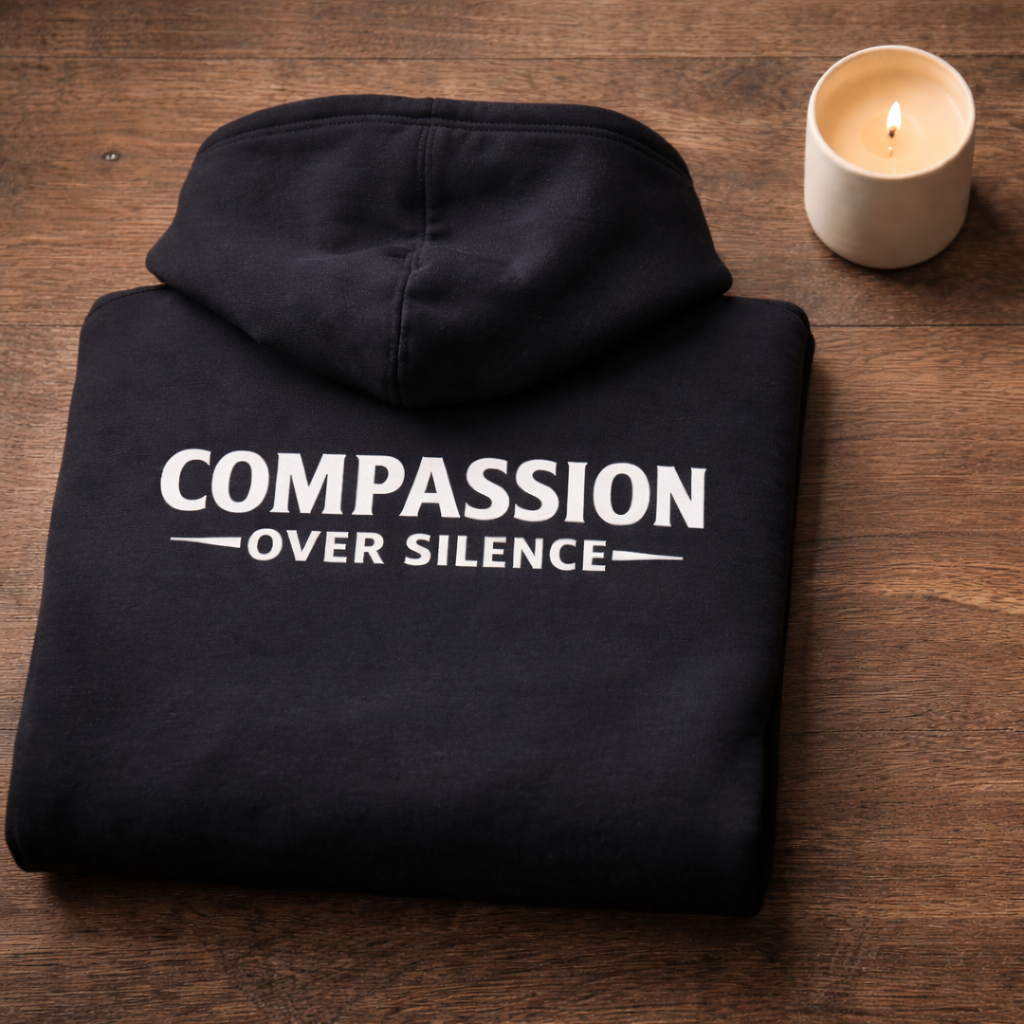 Compassion Over Silence Hoodie