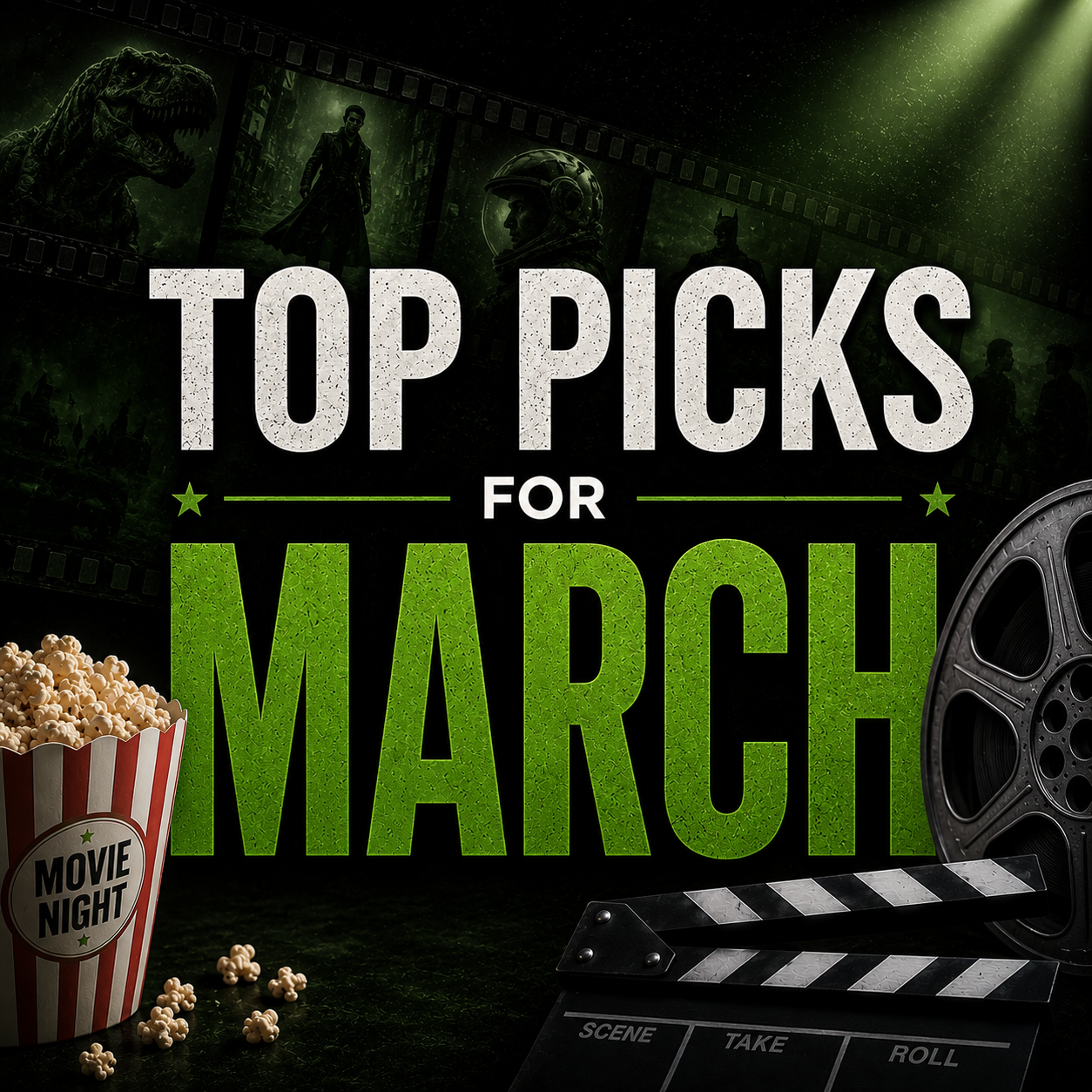 TOP PICKS FOR MARCH