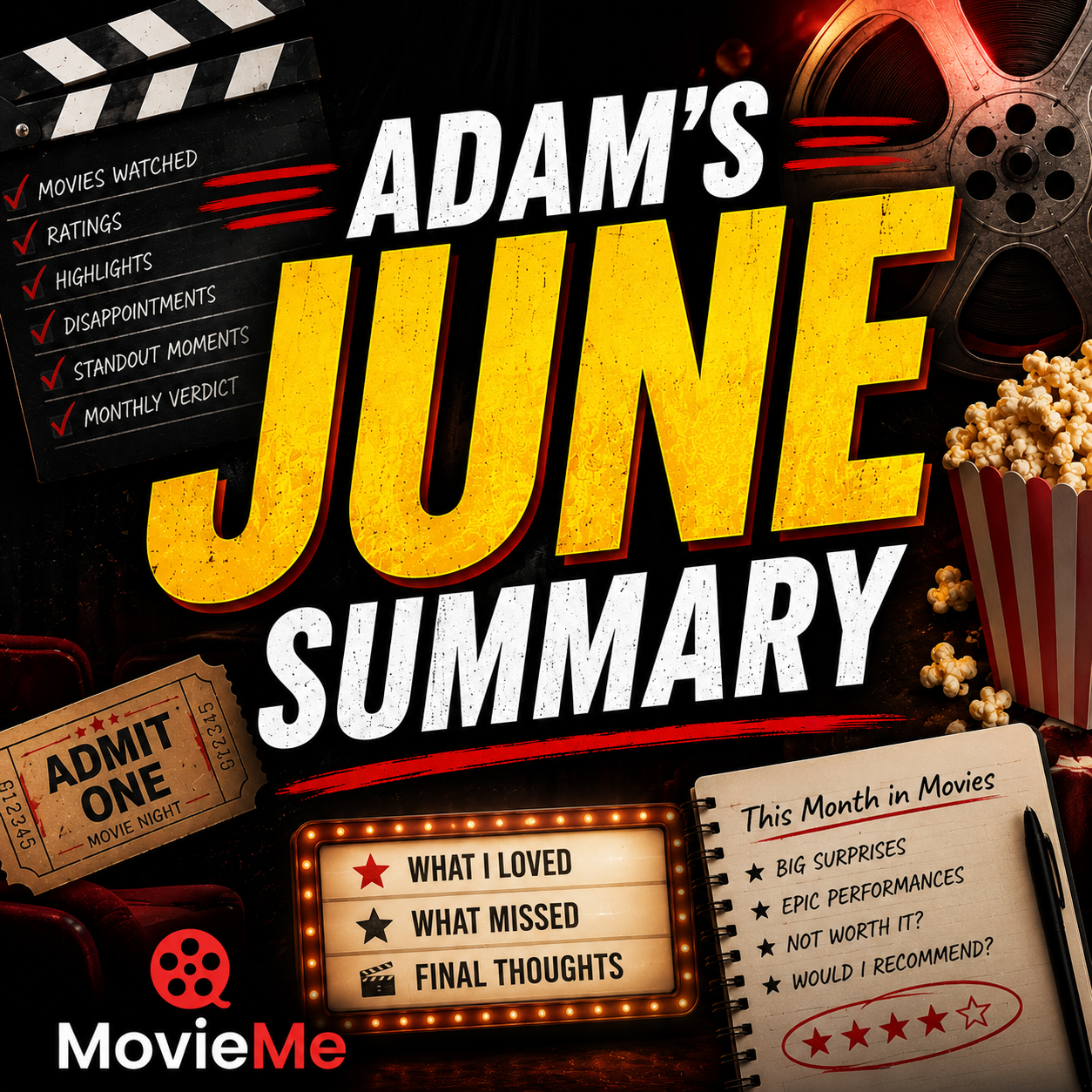 ADAM’S JUNE SUMMARY