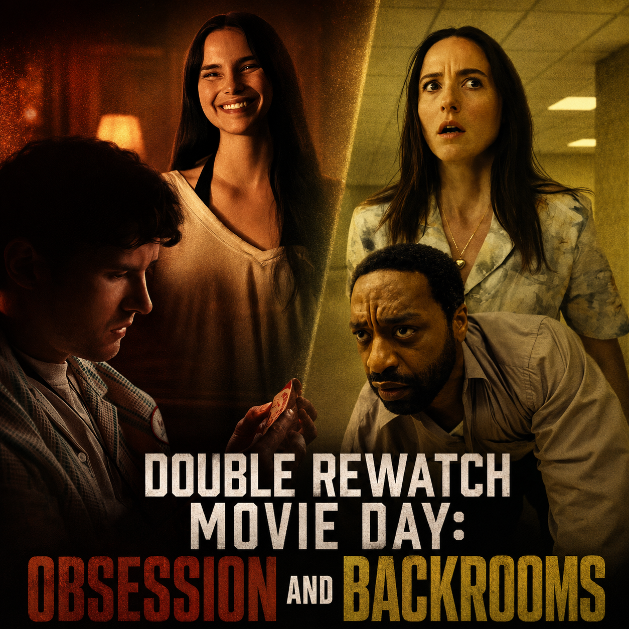 DOUBLE REWATCH MOVIE DAY: OBSESSION &amp; BACKROOMS