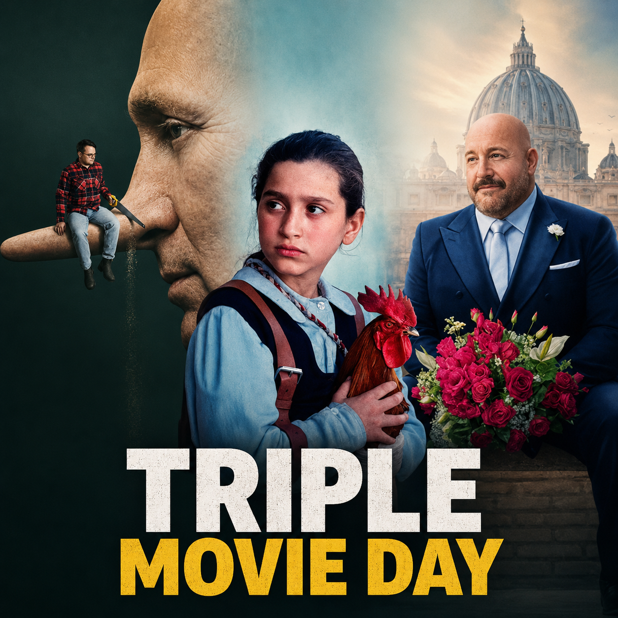 TRIPLE MOVIE DAY - WITH REVIEWS