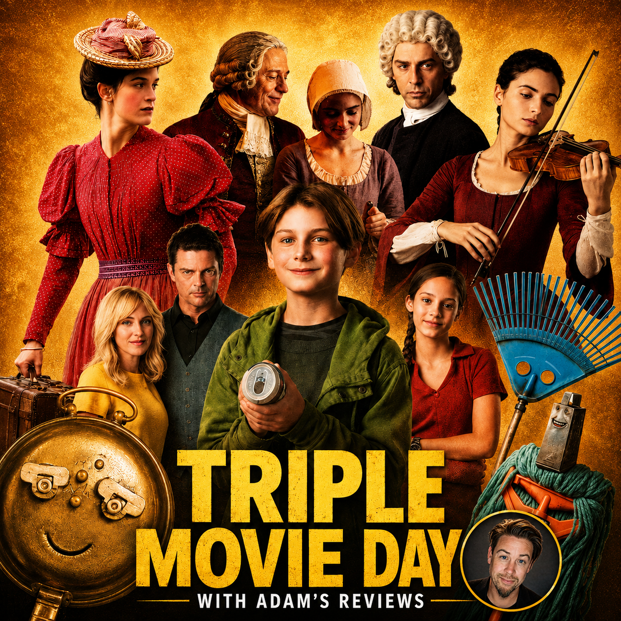 TRIPLE MOVIE DAY: WITH REVIEWS