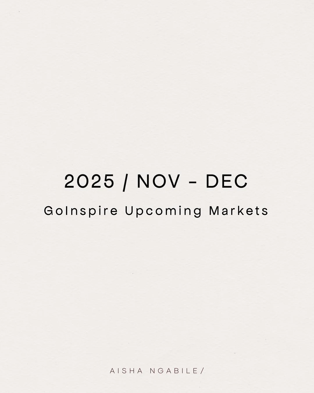 ＣＨＲＩＳＴＭＡＳ ＭＡＲＫＥＴＳ @goinspireinternational 

#christmasmarkets #christmasfair #womenenterpreneur #femaleentrepeneur #femaleentrepreneurlife #southwestlondon #artisanmarket
