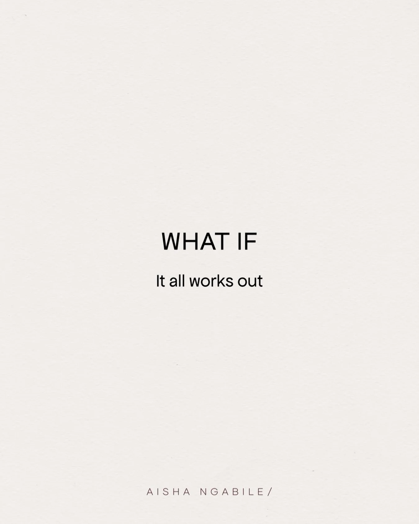 ＷＨＡＴ ＩＦ. . .

#quotelife #quotegram