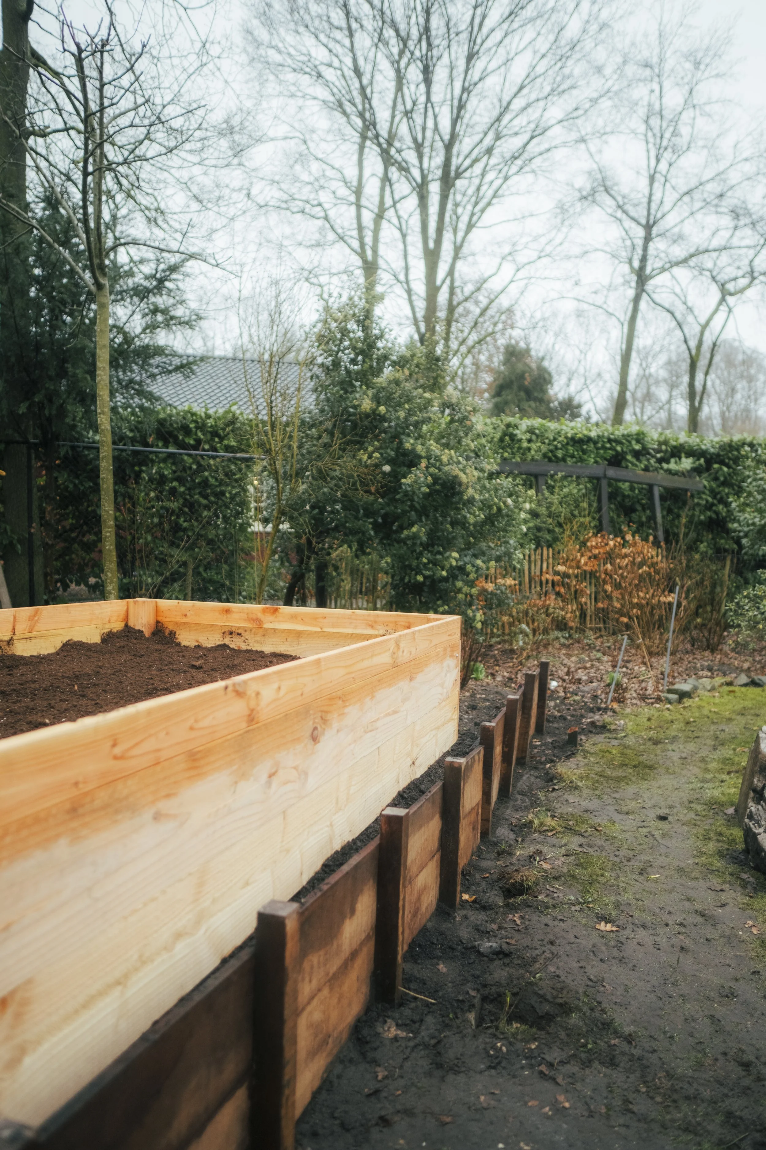 afscheiding van Azobe Hout