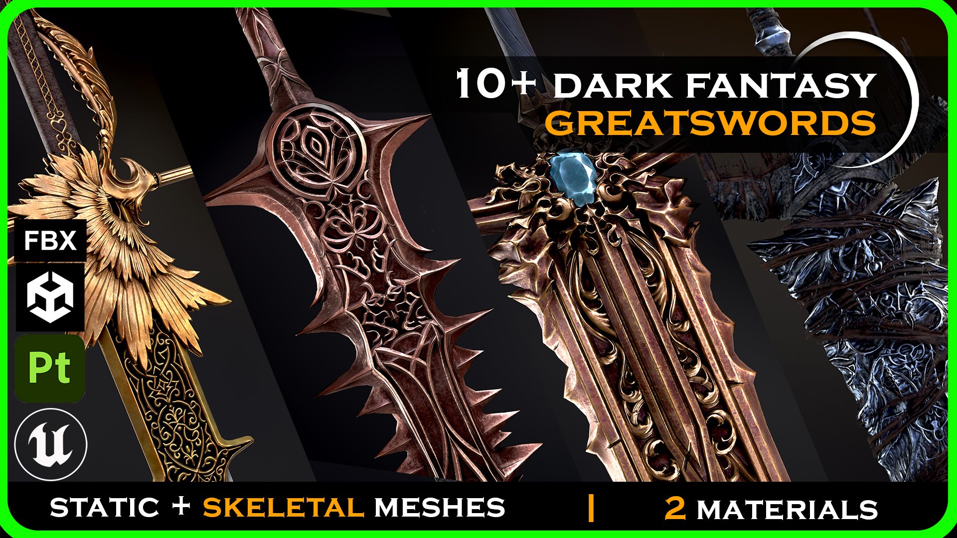 Dark Fantasy Greatsword (10+)