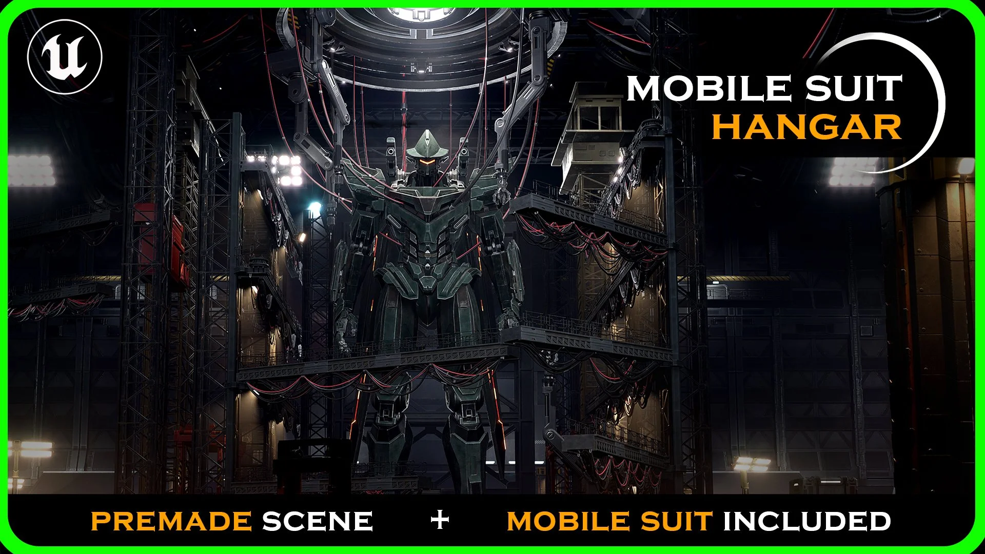 Mobile Suit Hangar - Military Base