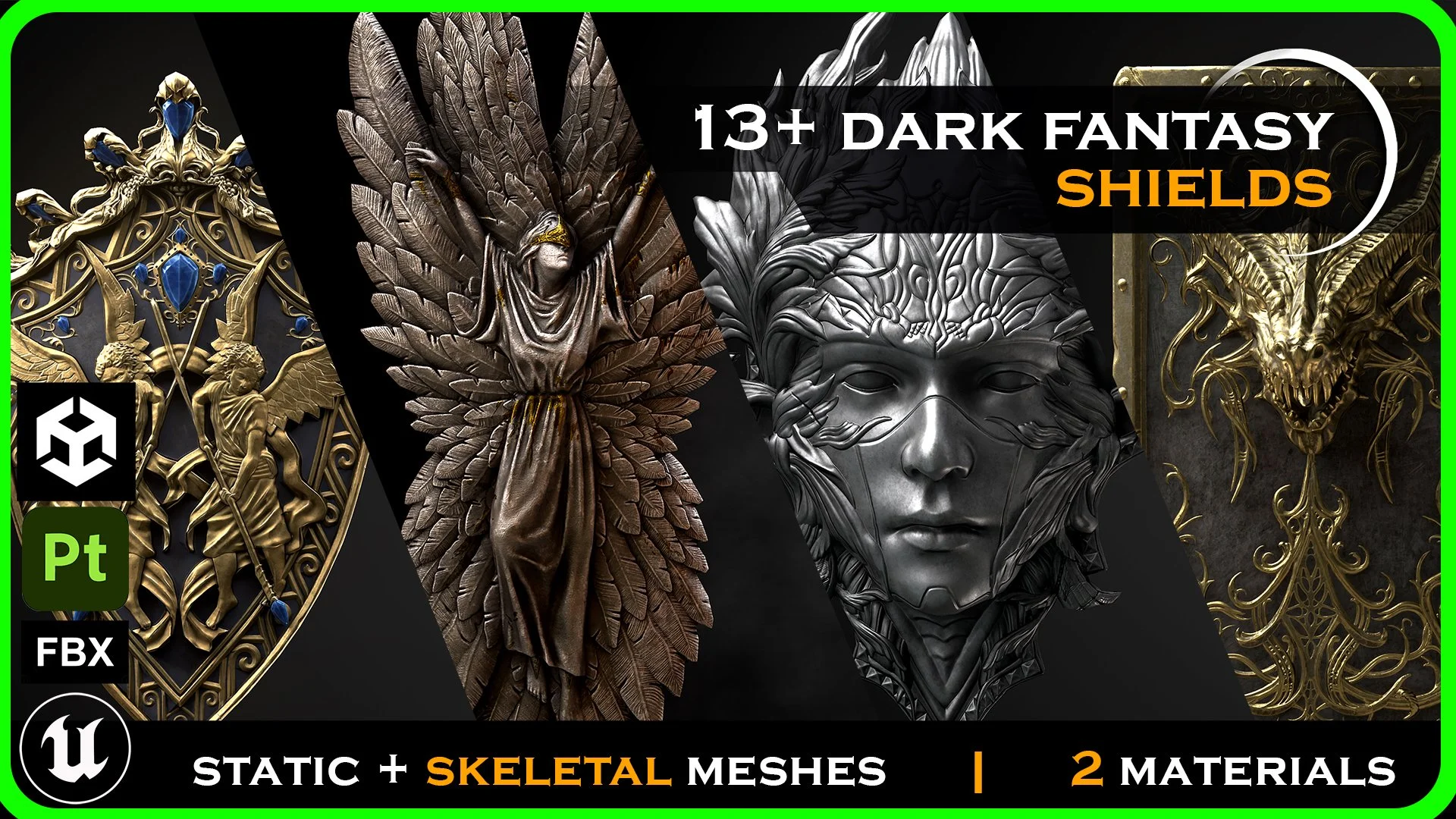 Dark Fantasy Shield (13+)