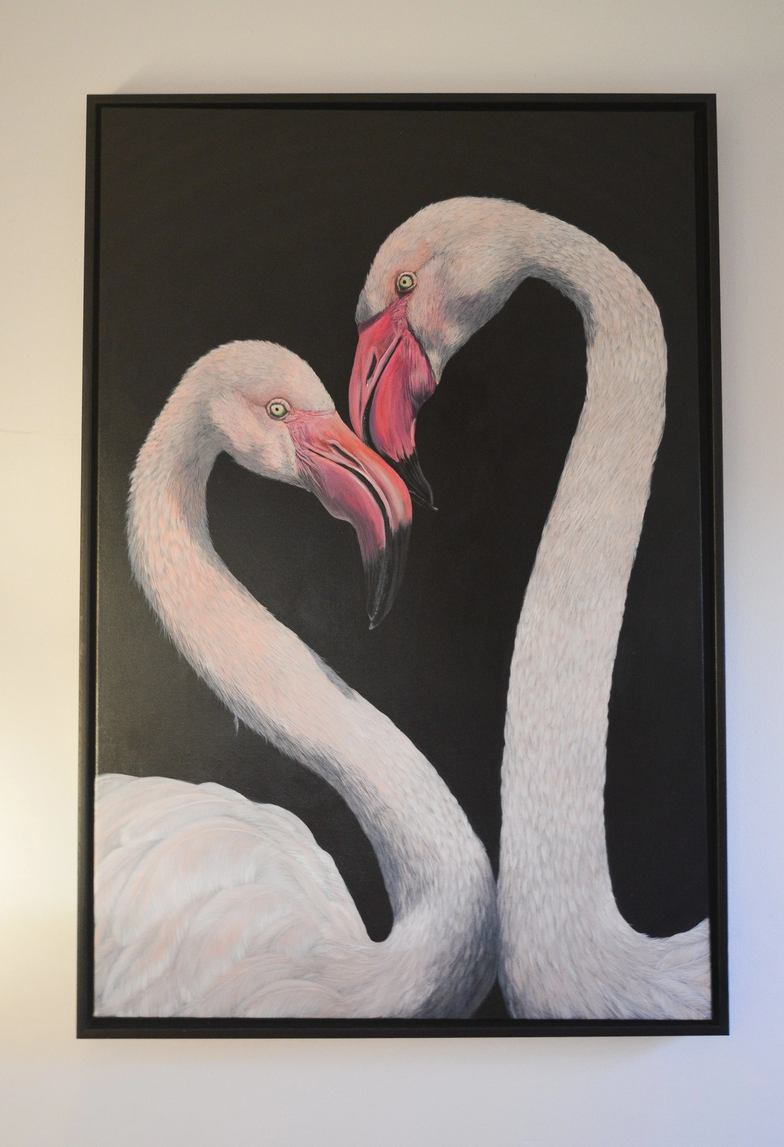 “Teach me to dance”
Acrylic on cotton
Framed