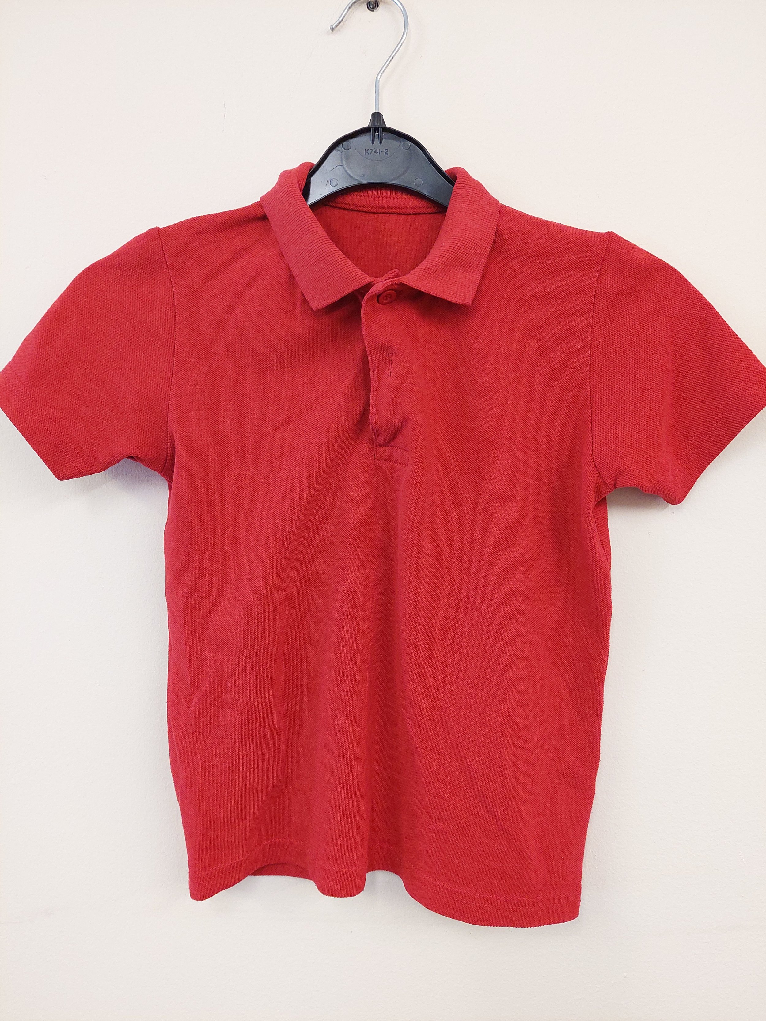 Red polo tops