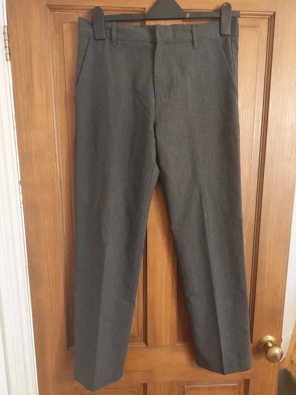 Boys grey trousers 13-14y. M&S