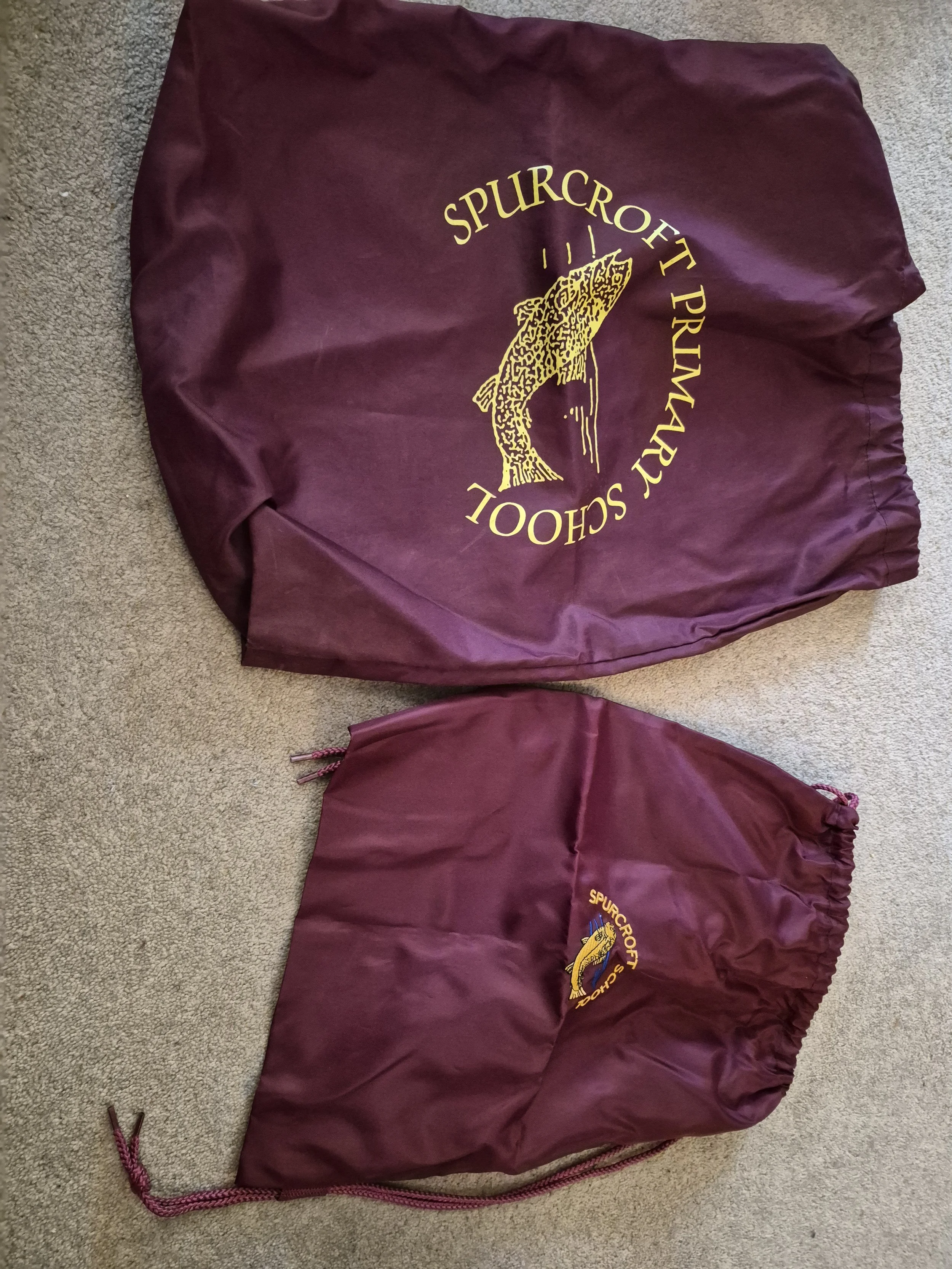 Spurcroft. PE drawstring bags