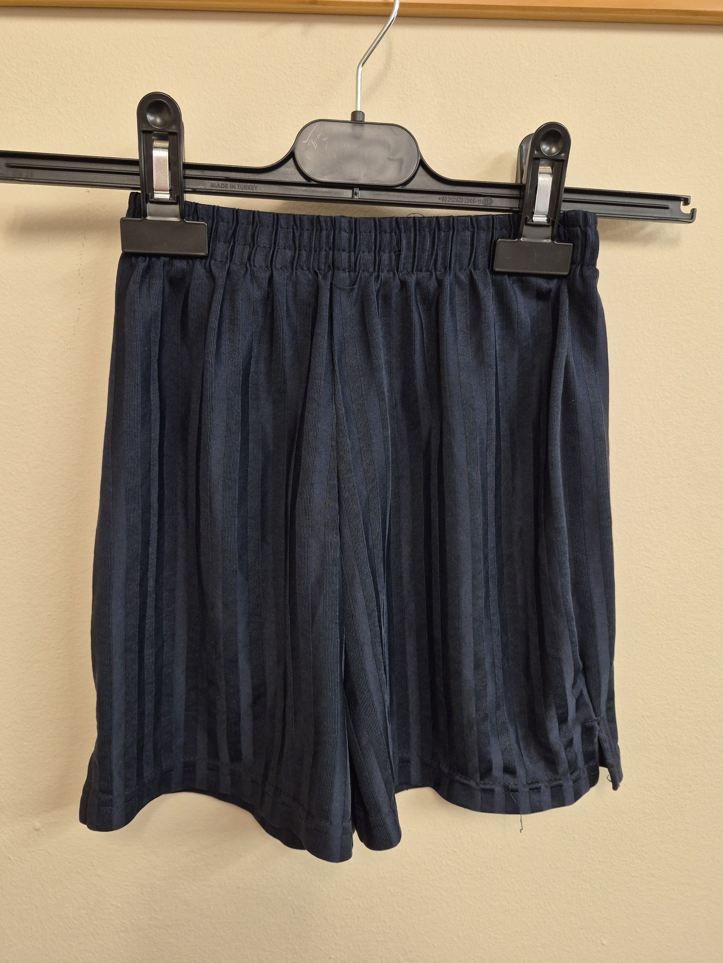 Blue sports shorts