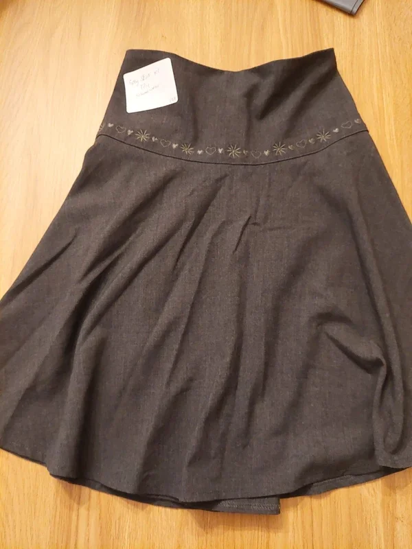 Grey school skirt. 12y. SchoolWear