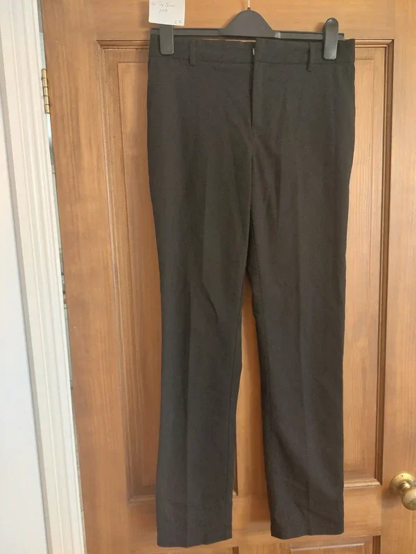 Boys black trousers. 14-15y slim. M&S