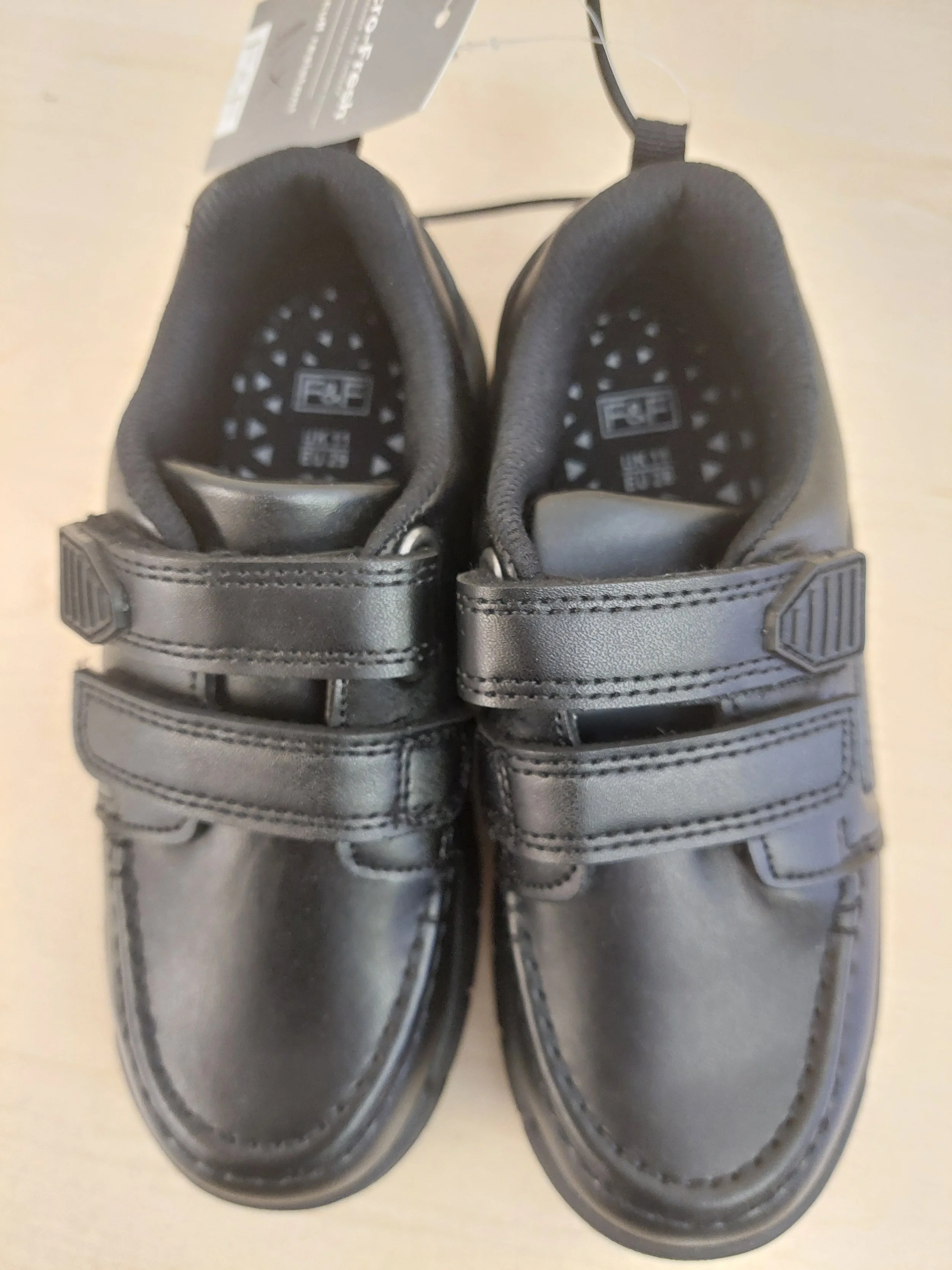 Boys black shoes. 11. Brand new