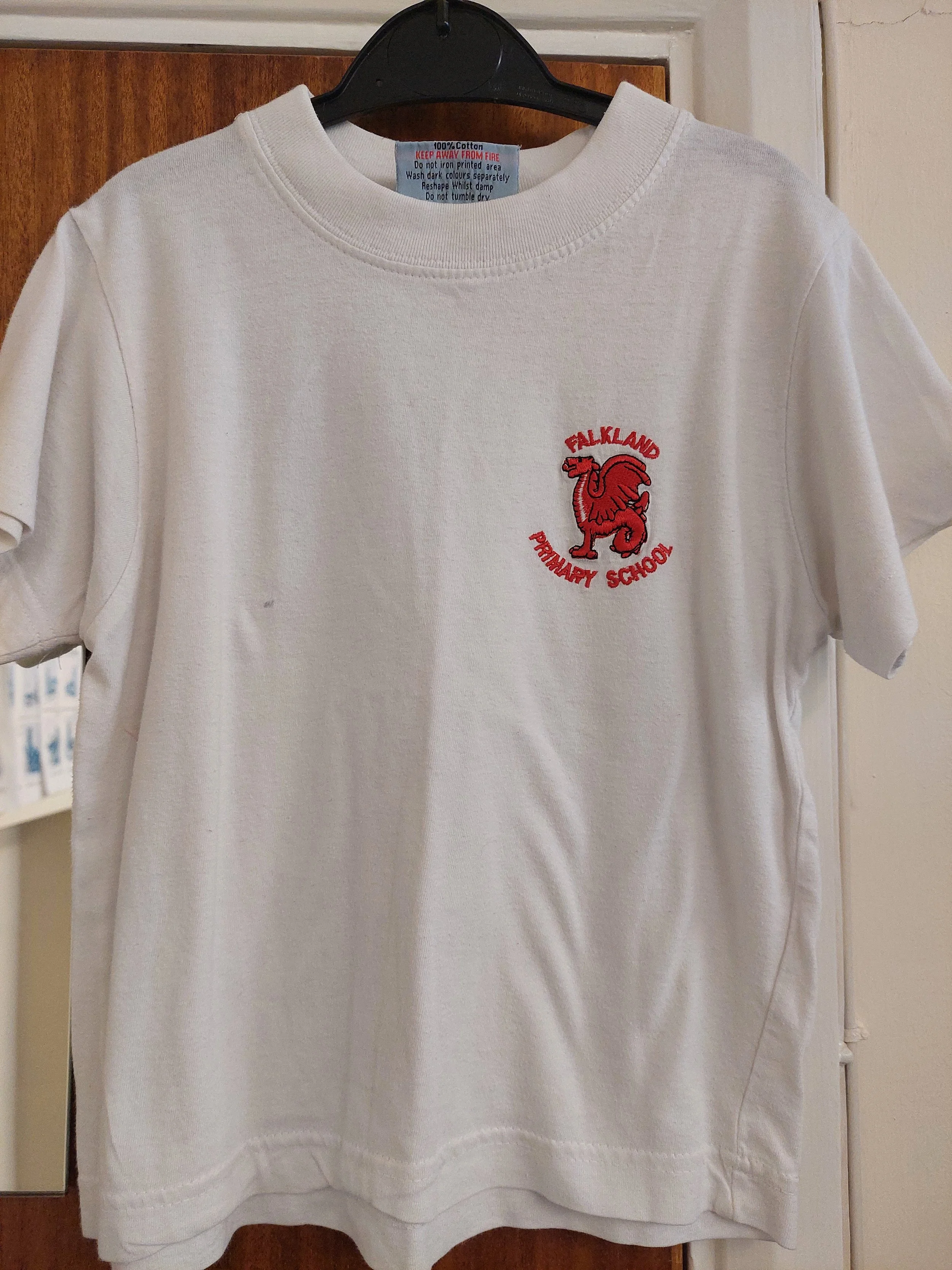 Falkland white t-shirt