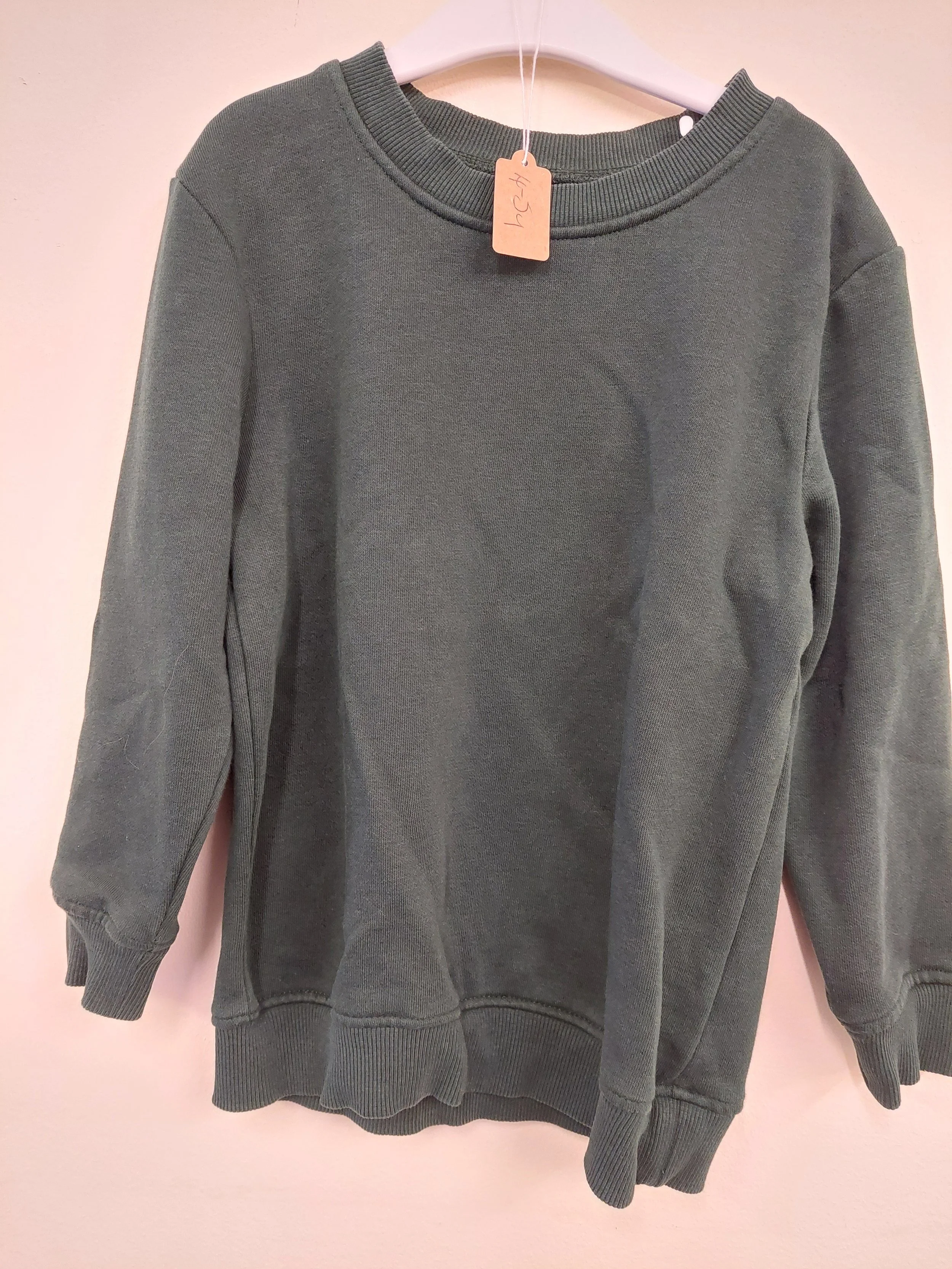 Green r-neck sweatshirt