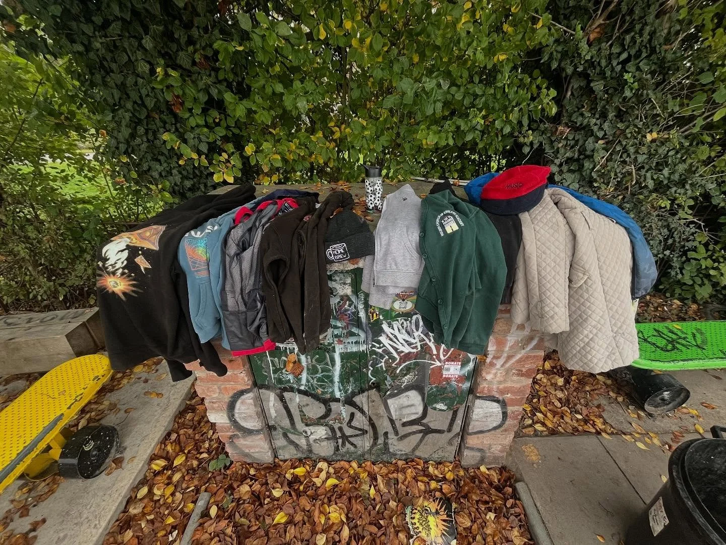 you lot are just throwing clothes away eh #LostProperty #HerefordSkatepark #FoundItem #LostAndFound #Hereford #SkateparkLife #FoundAtHerefordSkatepark #SkateHereford