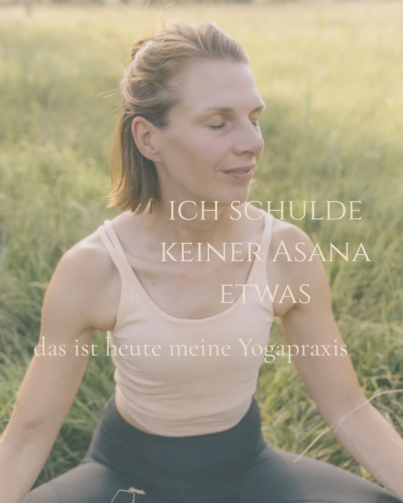 ✨Du musst nicht X Posen k&ouml;nnen, um &bdquo;richtig&ldquo; Yoga zu &uuml;ben.
.
Nat&uuml;rlich kannst du Fortschritte erleben, wenn du Asanas wiederholt &uuml;bst, sie bewusst analysierst und Ver&auml;nderungen in deinem K&ouml;rper wahrnimmst.
Ab